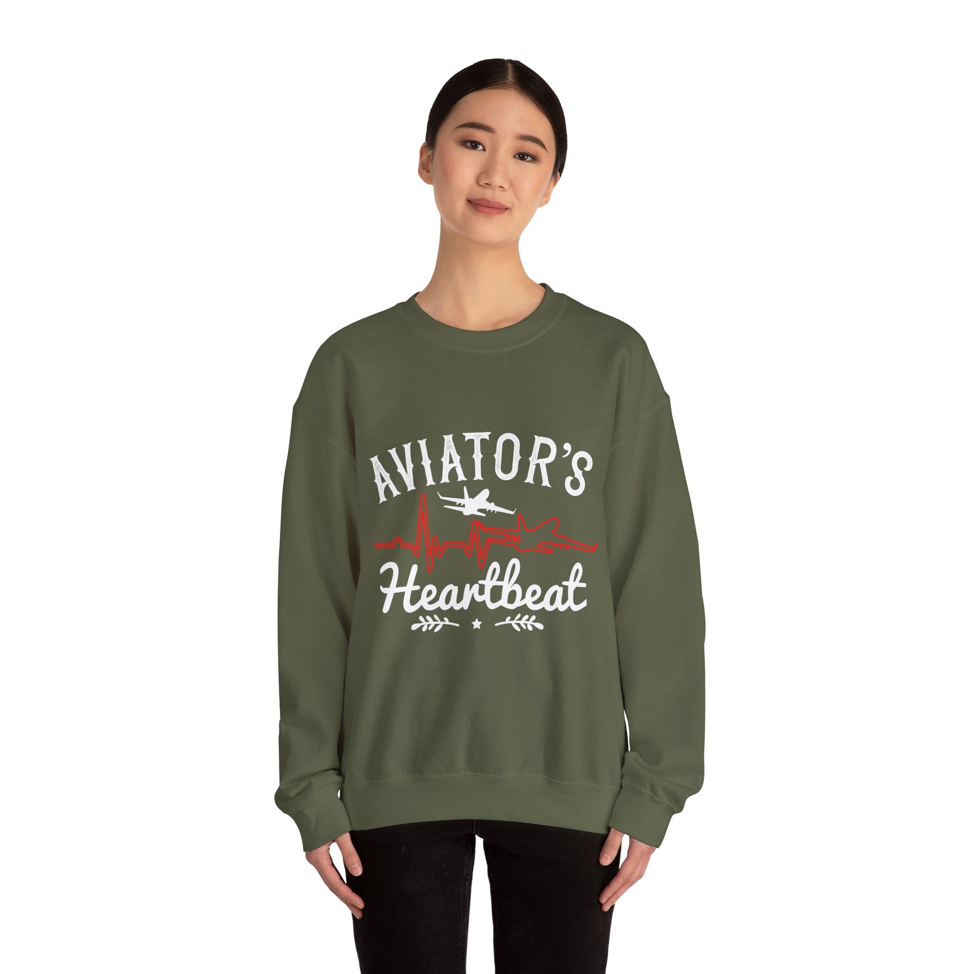 Aviators Heartbeat -  Unisex Crewneck Sweatshirt