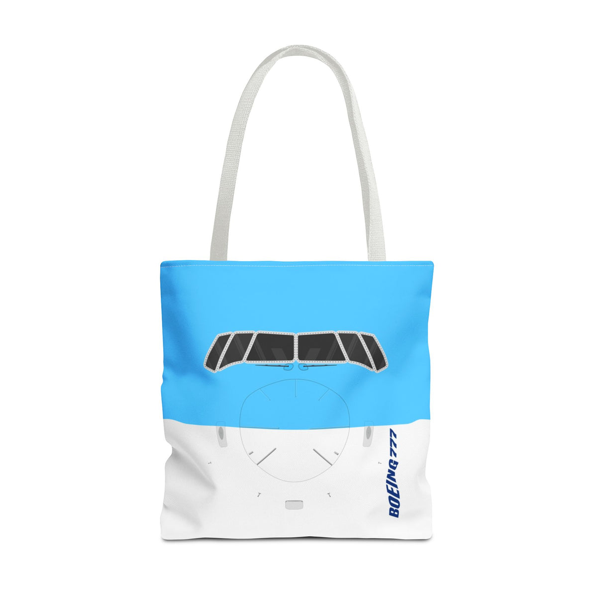 787 Tote Bag — Printed Green Travel Tote