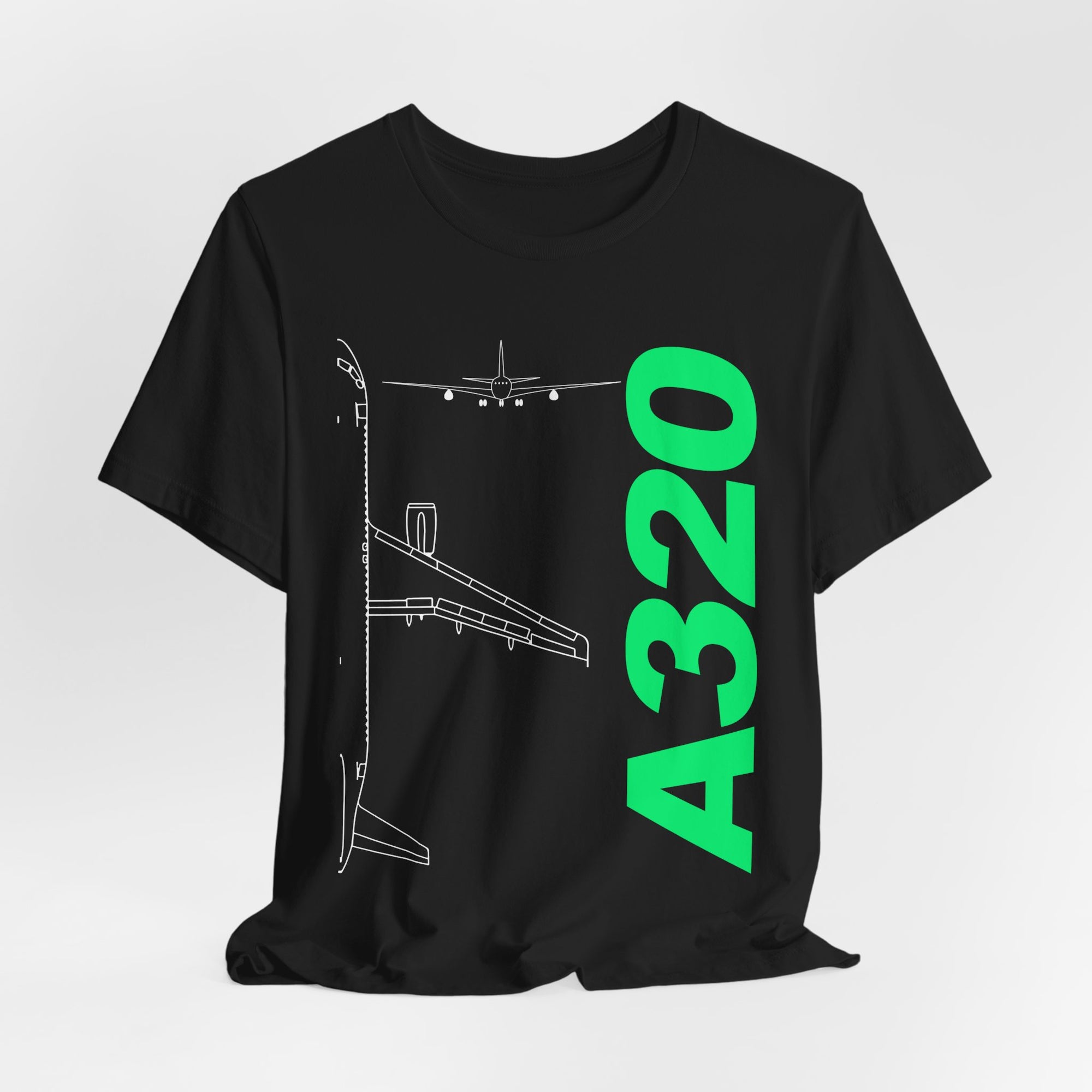 Airbus A320 Unisex Jersey Tee - Perfect for Aviation Enthusiasts