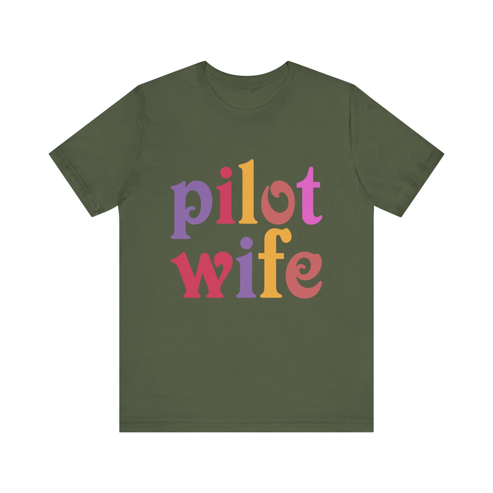 Pilot Wife Unisex Jersey Tee - Perfect for Aviation Enthusiasts