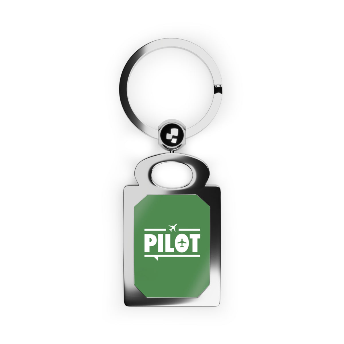 Pilot - Rectangle Keyring