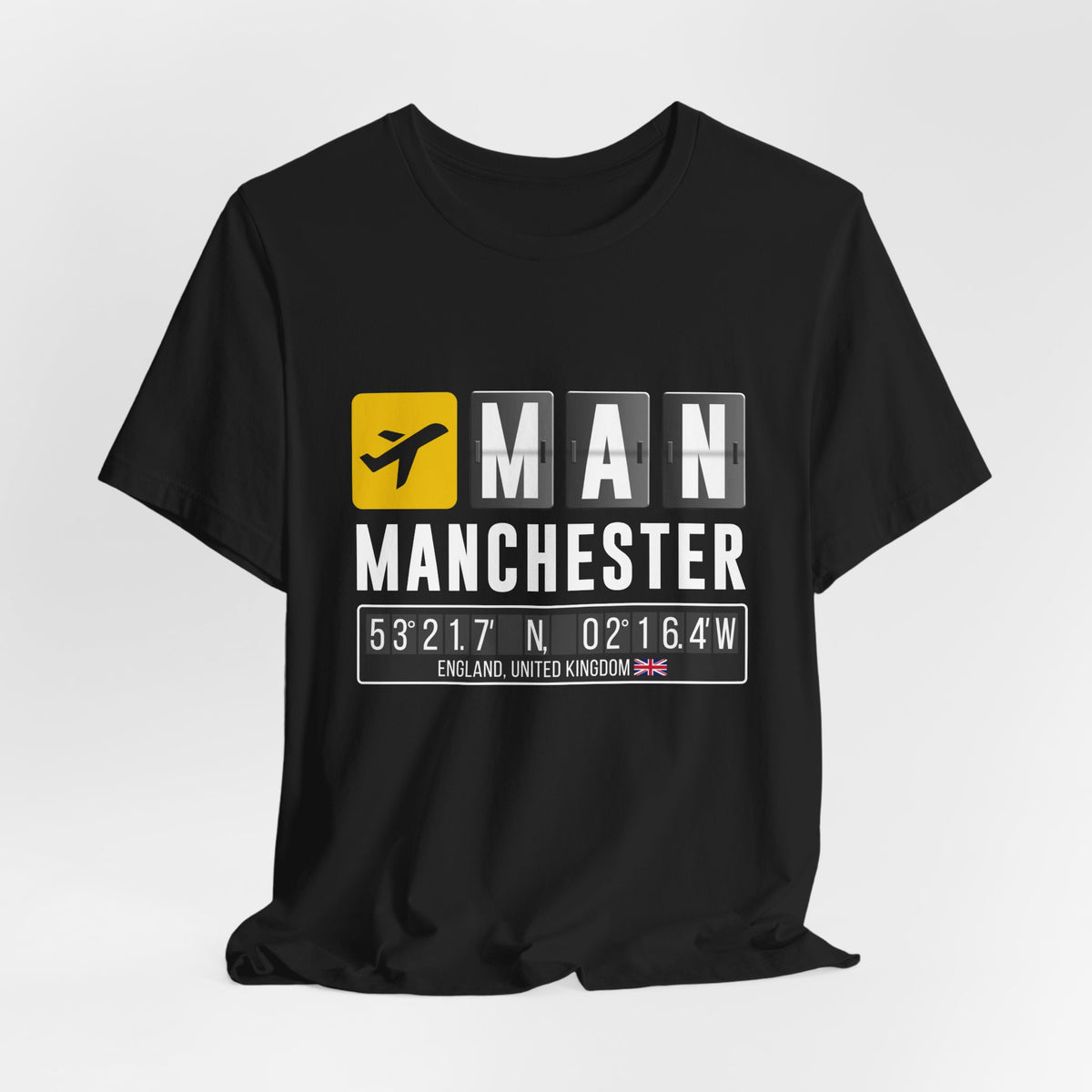 MAN Manchester Airport UK  - Unisex Jersey Tee
