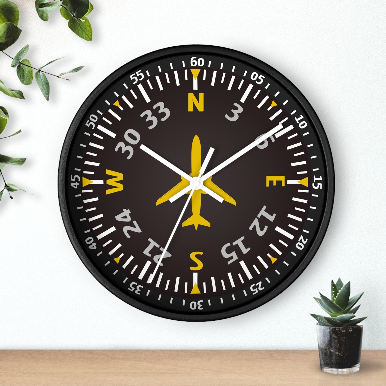 Heading Indicator  (Y) - Wall Clock