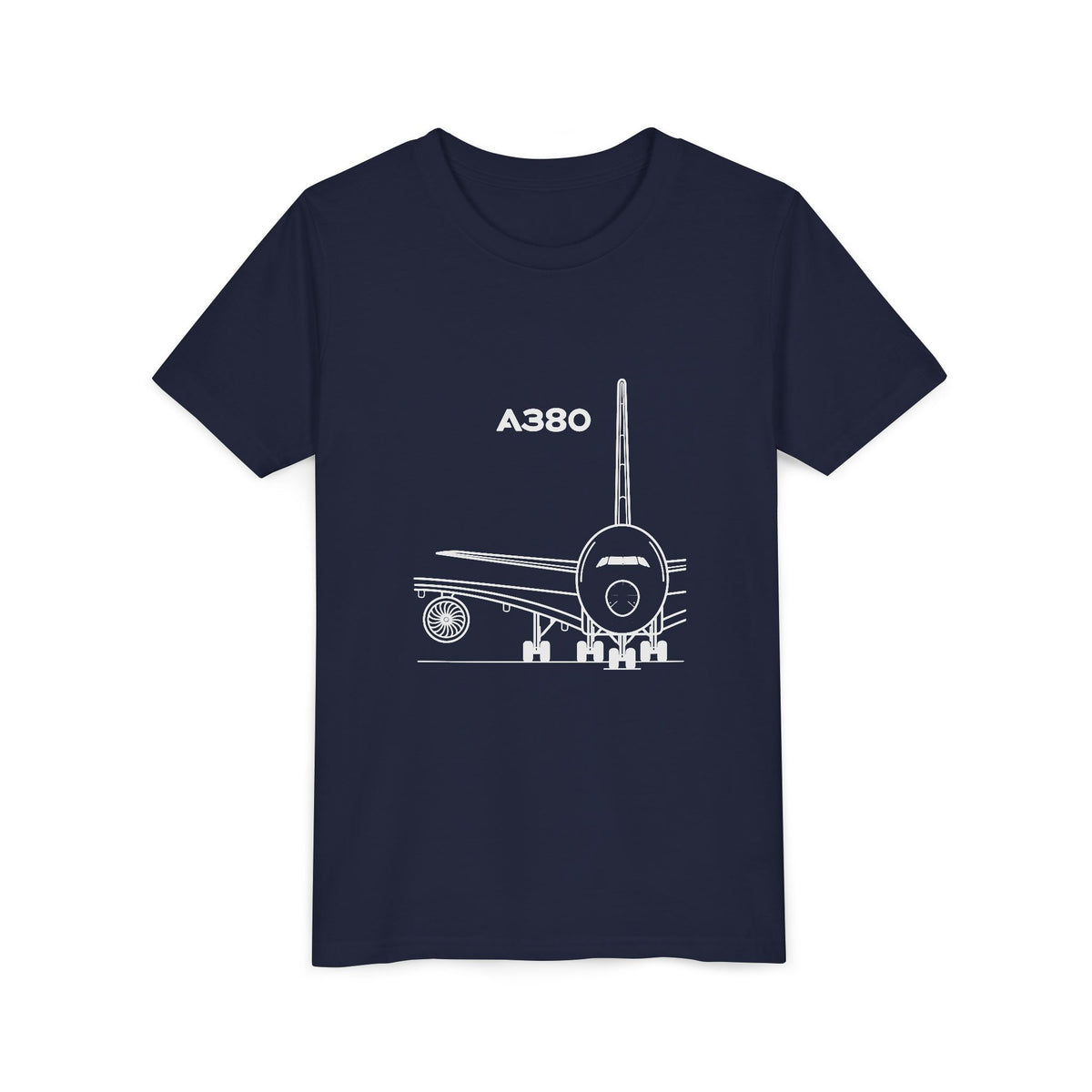 A380  - Unisex Youth Short Sleeve Tee