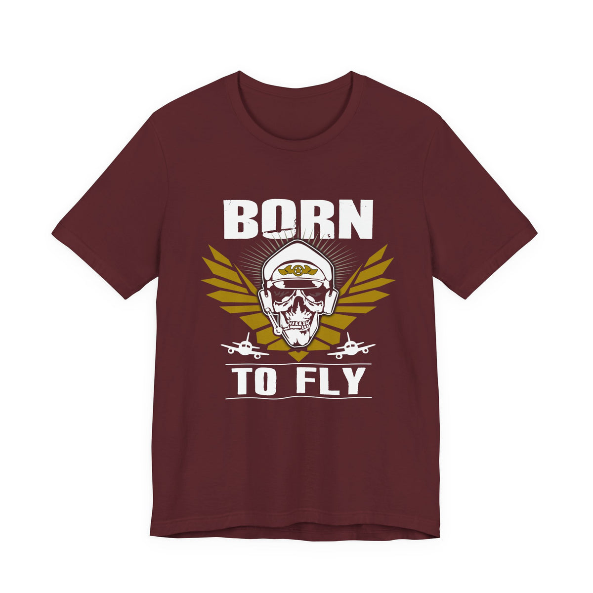 Born To Fly Unisex Jersey Tee - Perfect for Aviation Enthusiasts