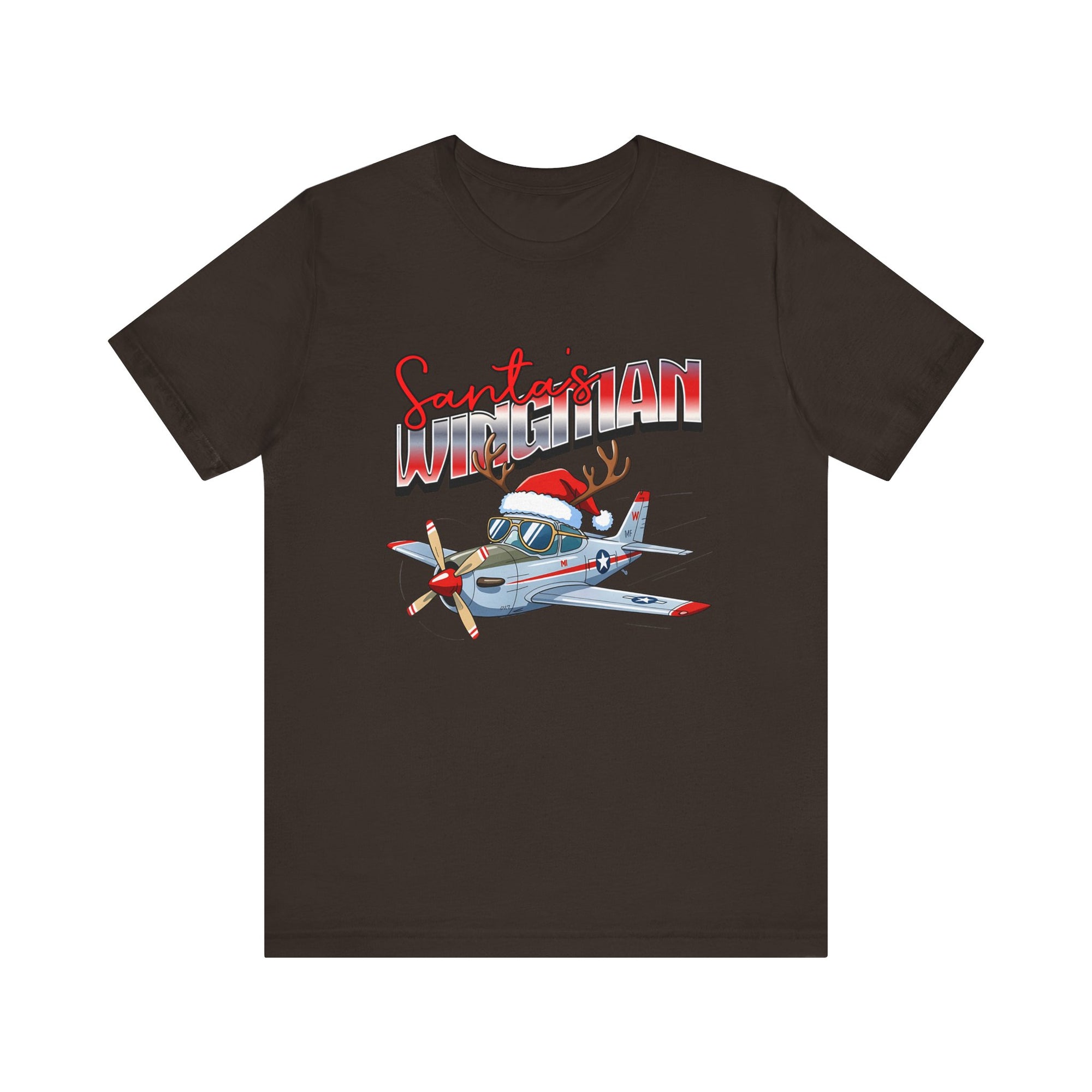 Santa’s wingman Unisex Jersey Tee - Perfect for Aviation Enthusiasts