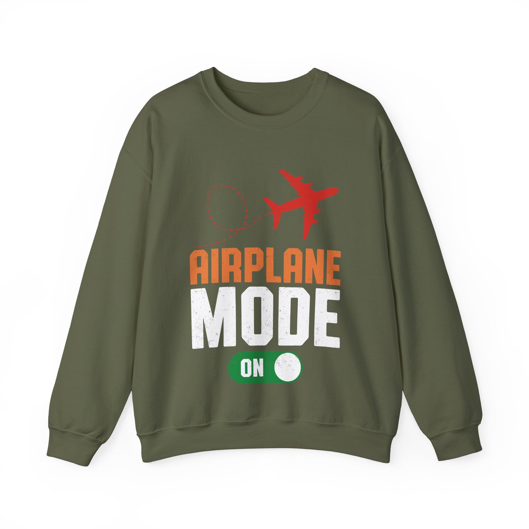 Airplane Mode On -  Crewneck Sweatshirt