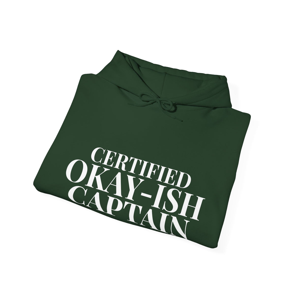 Certified Okay-ish Captain - Pullover Hoodie