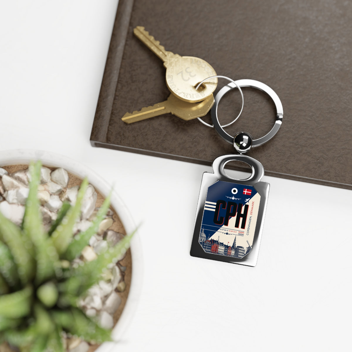 CPH - Rectangle Keyring