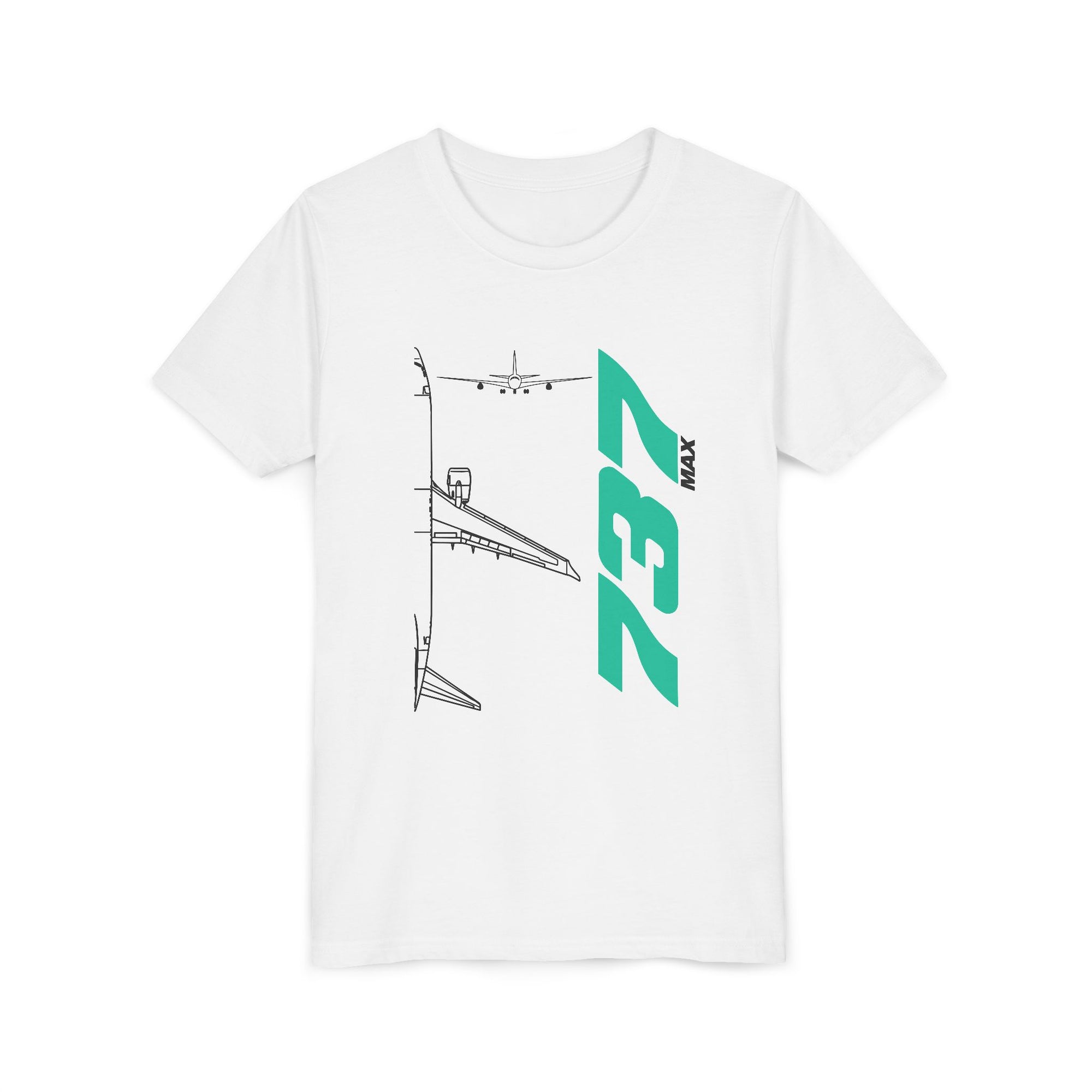 Boeing 737 Max - Unisex Youth Short Sleeve Tee