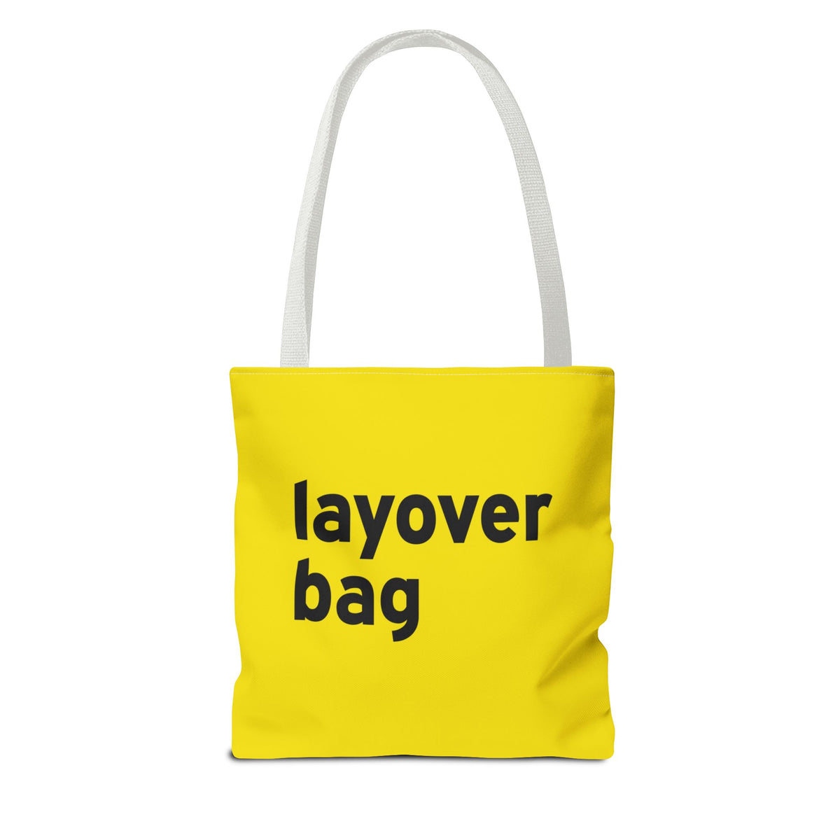 Layover Bag Tote Bag — Printed Green Travel Tote