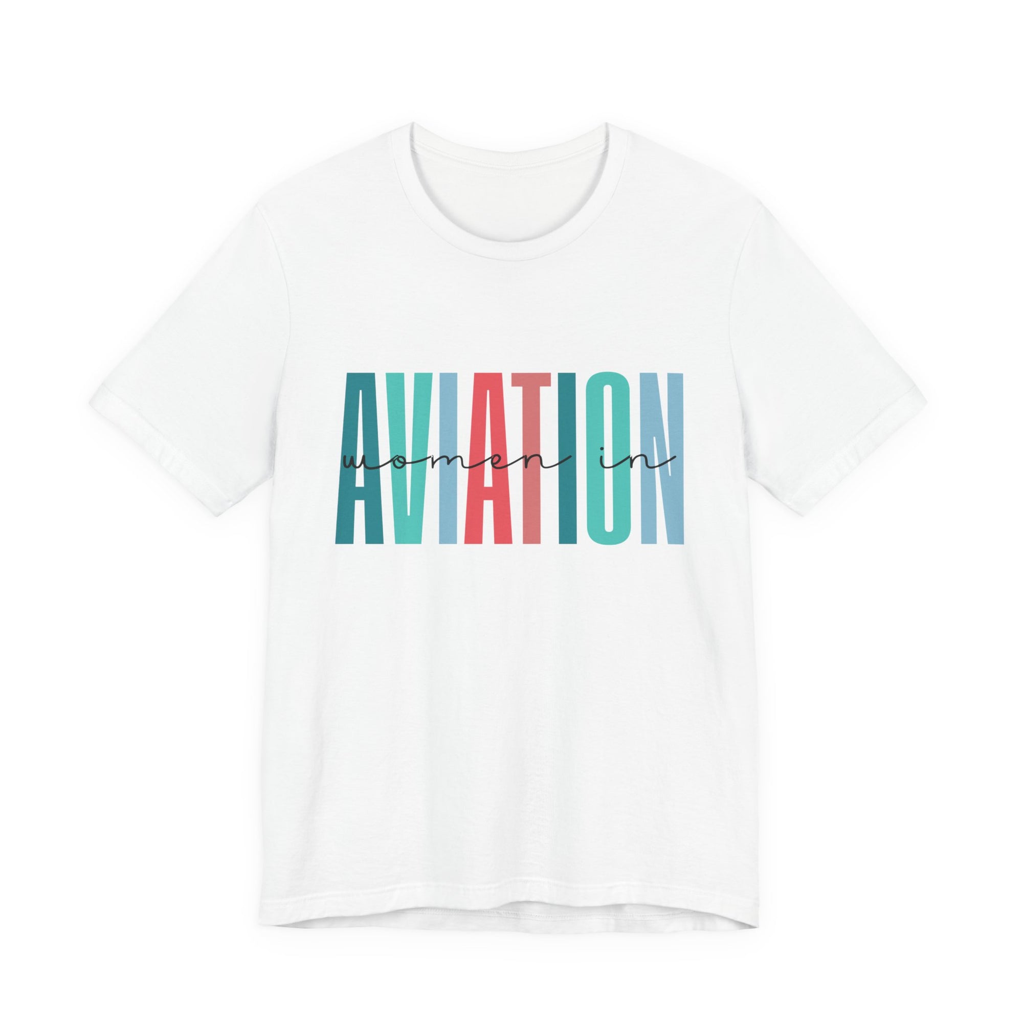 Woman In Aviation  Unisex Jersey Tee - Perfect for Aviation Enthusiasts