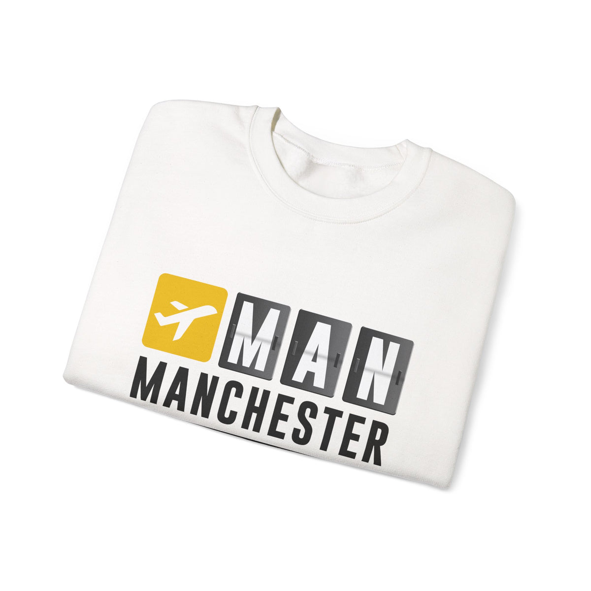 MAN Manchester Airport UK    -  Crewneck Sweatshirt