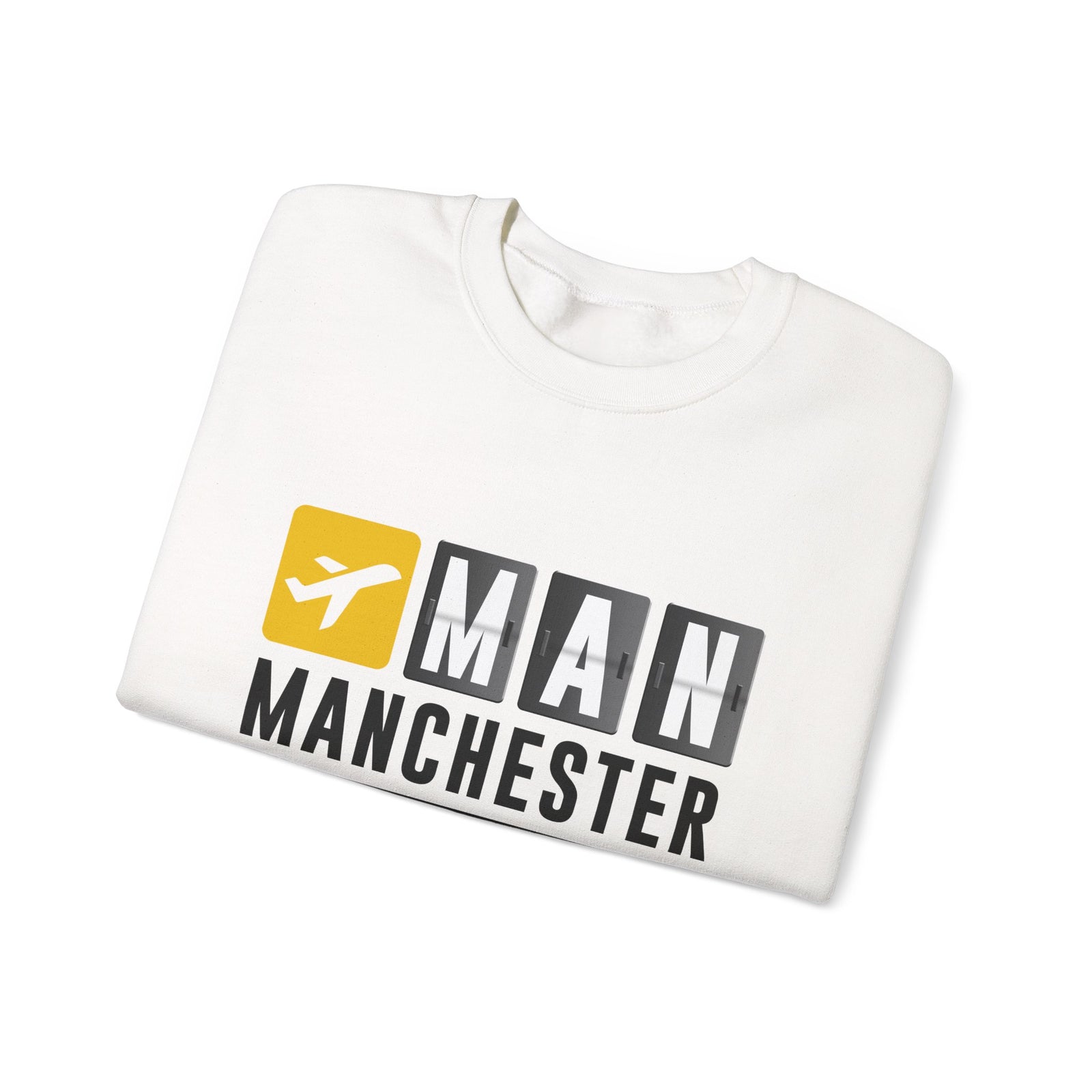 MAN Manchester Airport UK    -  Crewneck Sweatshirt