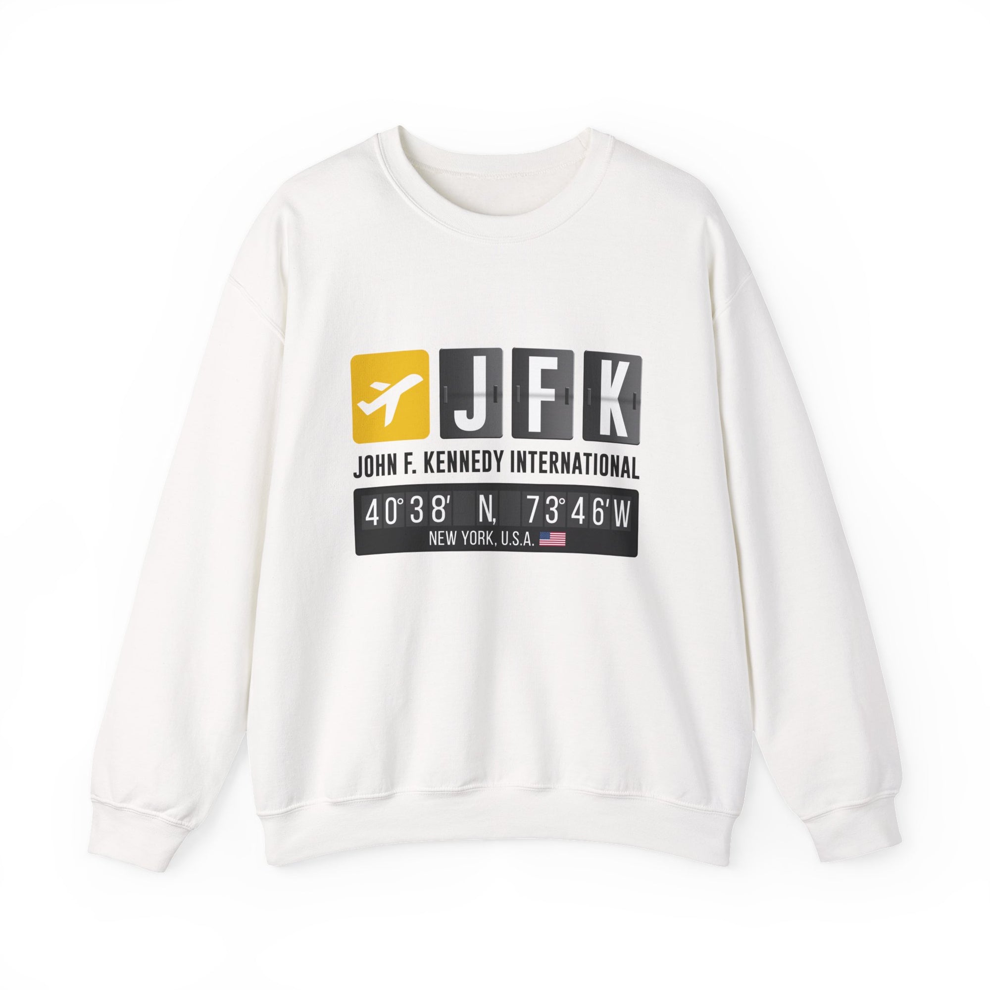 JFK John F. Kennedy International Airport    -  Crewneck Sweatshirt