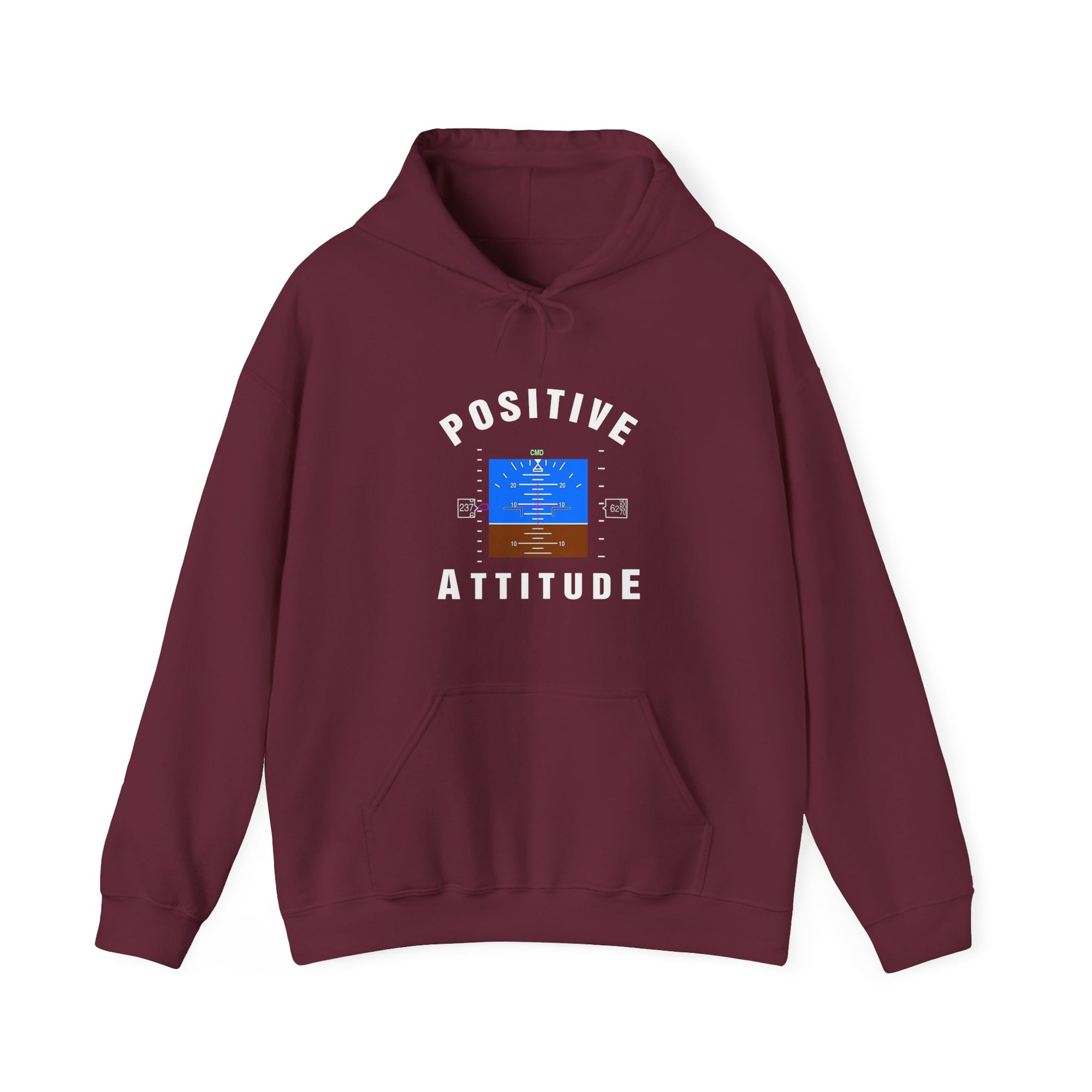 Positive Attitude - Pullover Hoodie