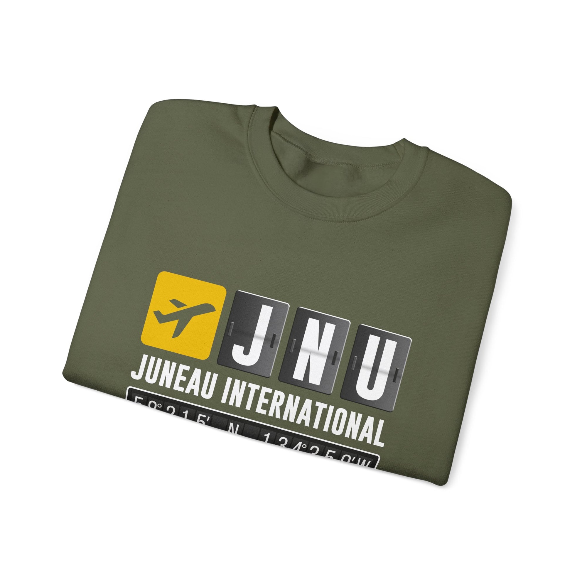 JNU Juneau International Airport    -  Crewneck Sweatshirt