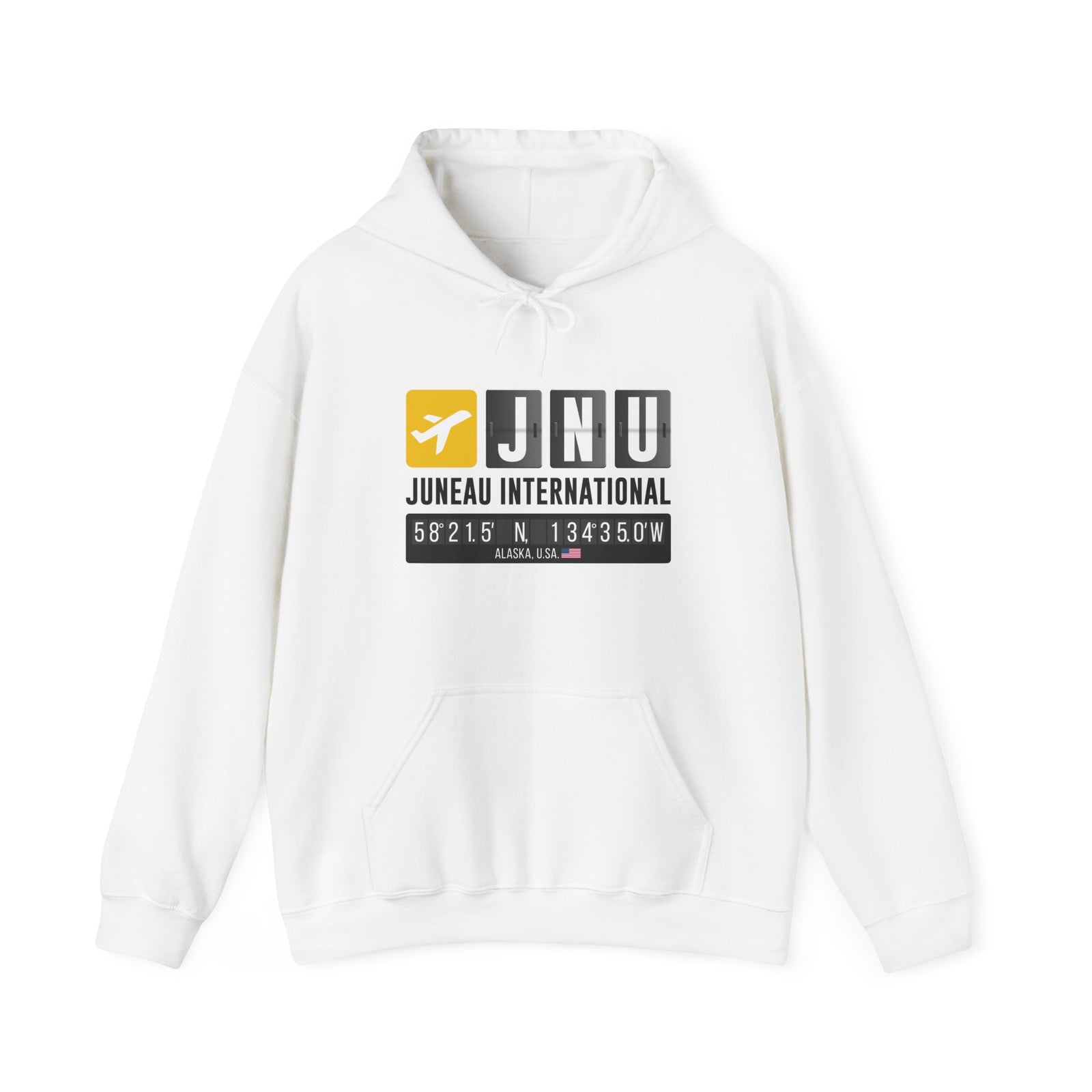 JNU Juneau International Airport  - Pullover Hoodie