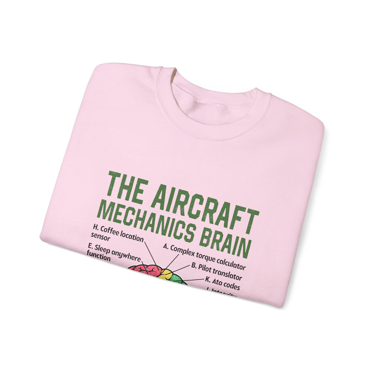 The Aircraft Mechanic’s Brain  -  Crewneck Sweatshirt