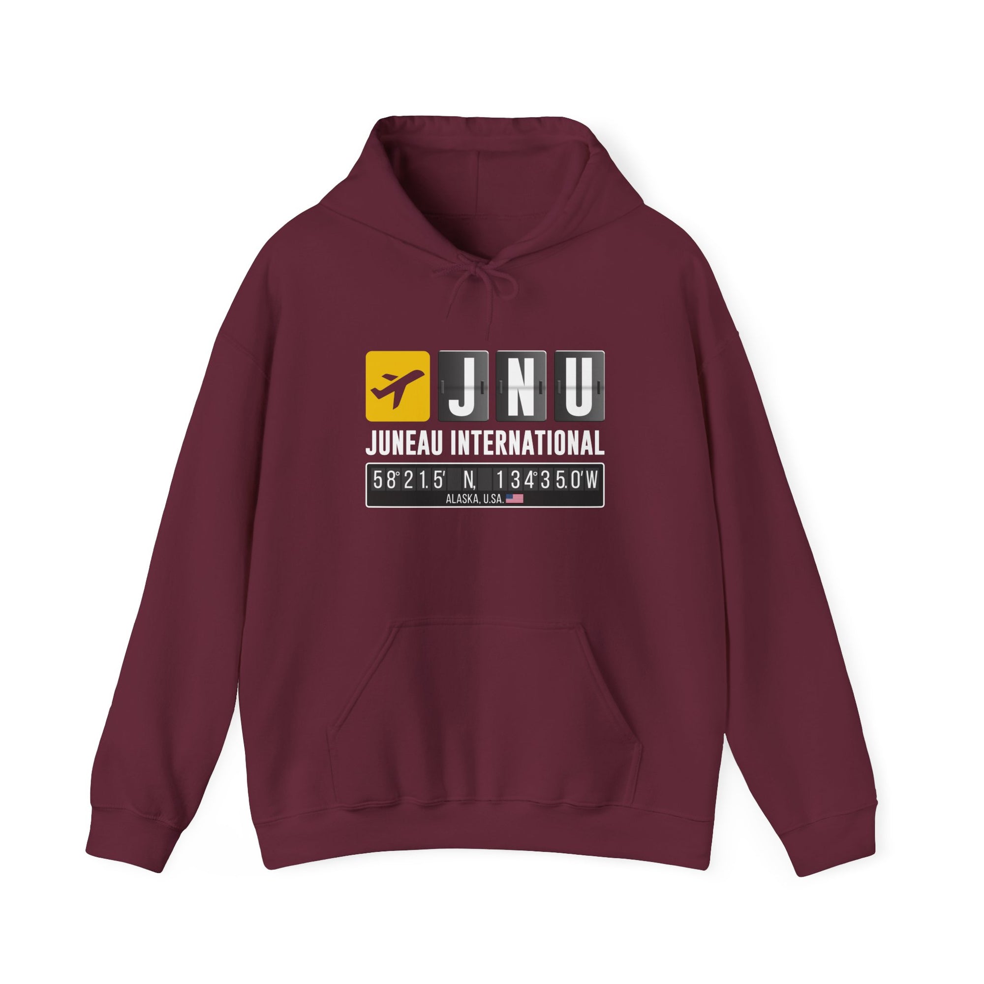 JNU Juneau International Airport  - Pullover Hoodie