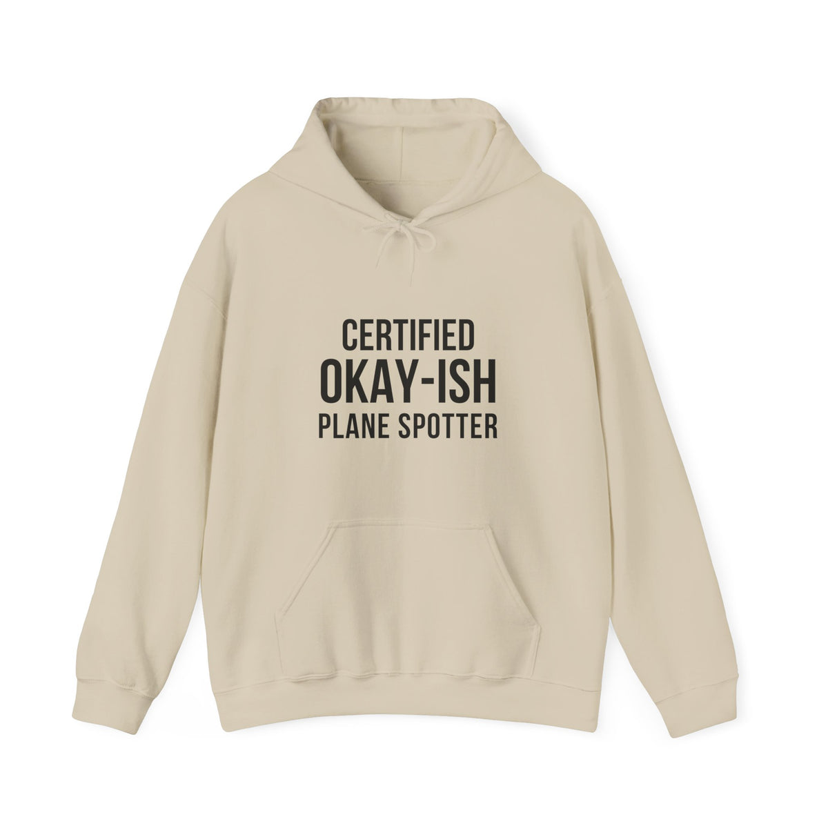 Certified Okay-ish Plane Spotter - Pullover Hoodie