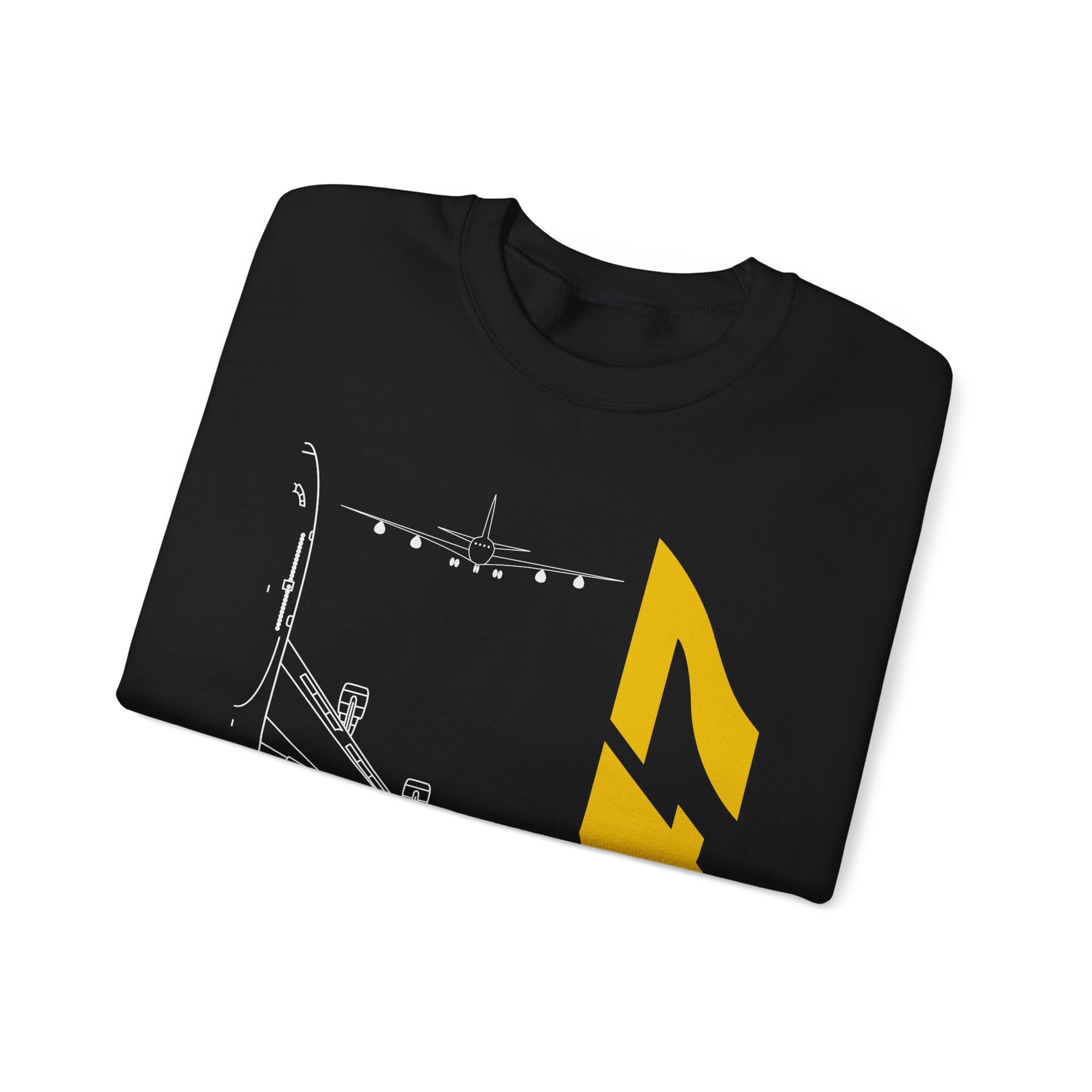 Boeing 747 Crewneck Sweatshirt - Travel Inspiring Cozy Apparel
