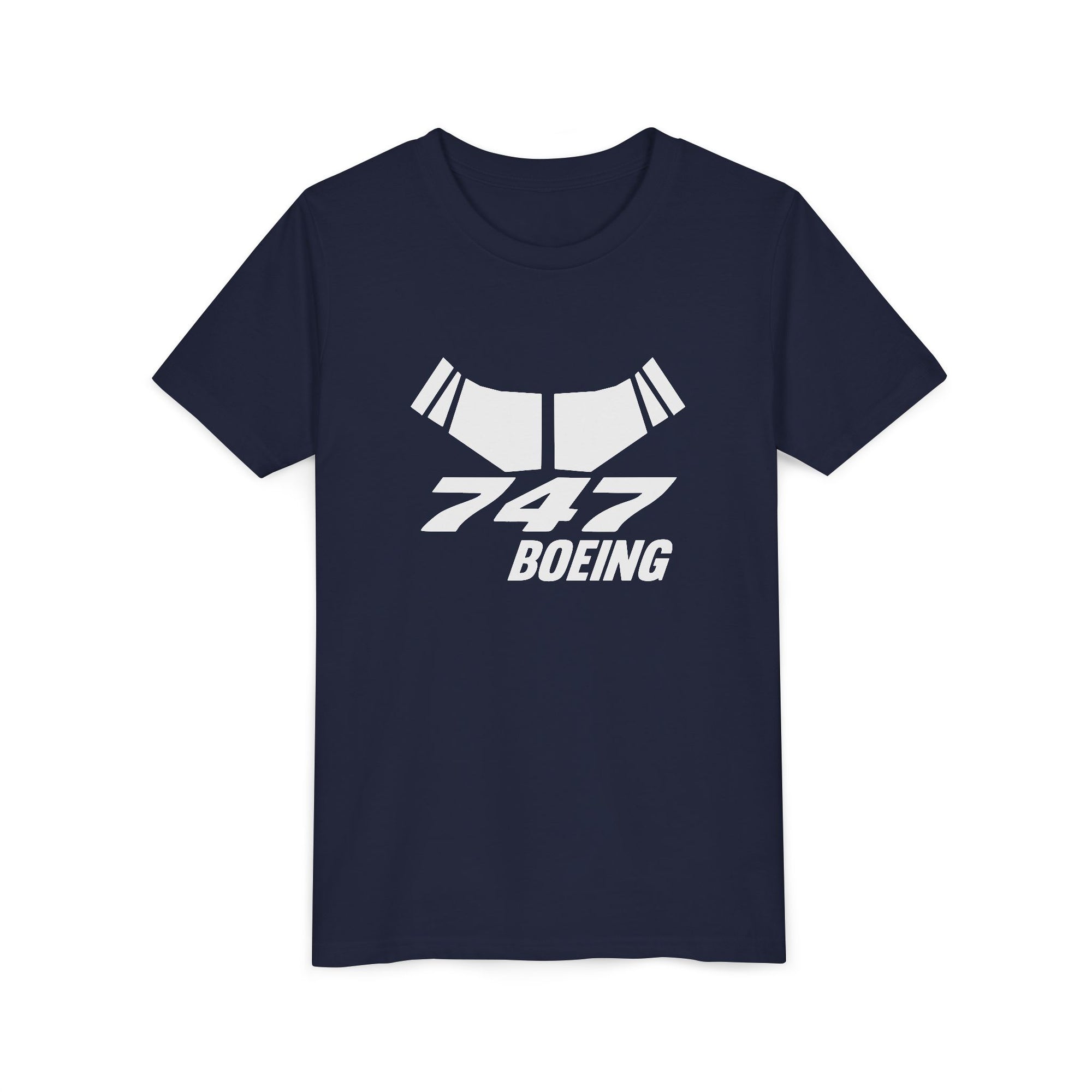 Boeing 747 - Unisex Youth Short Sleeve Tee