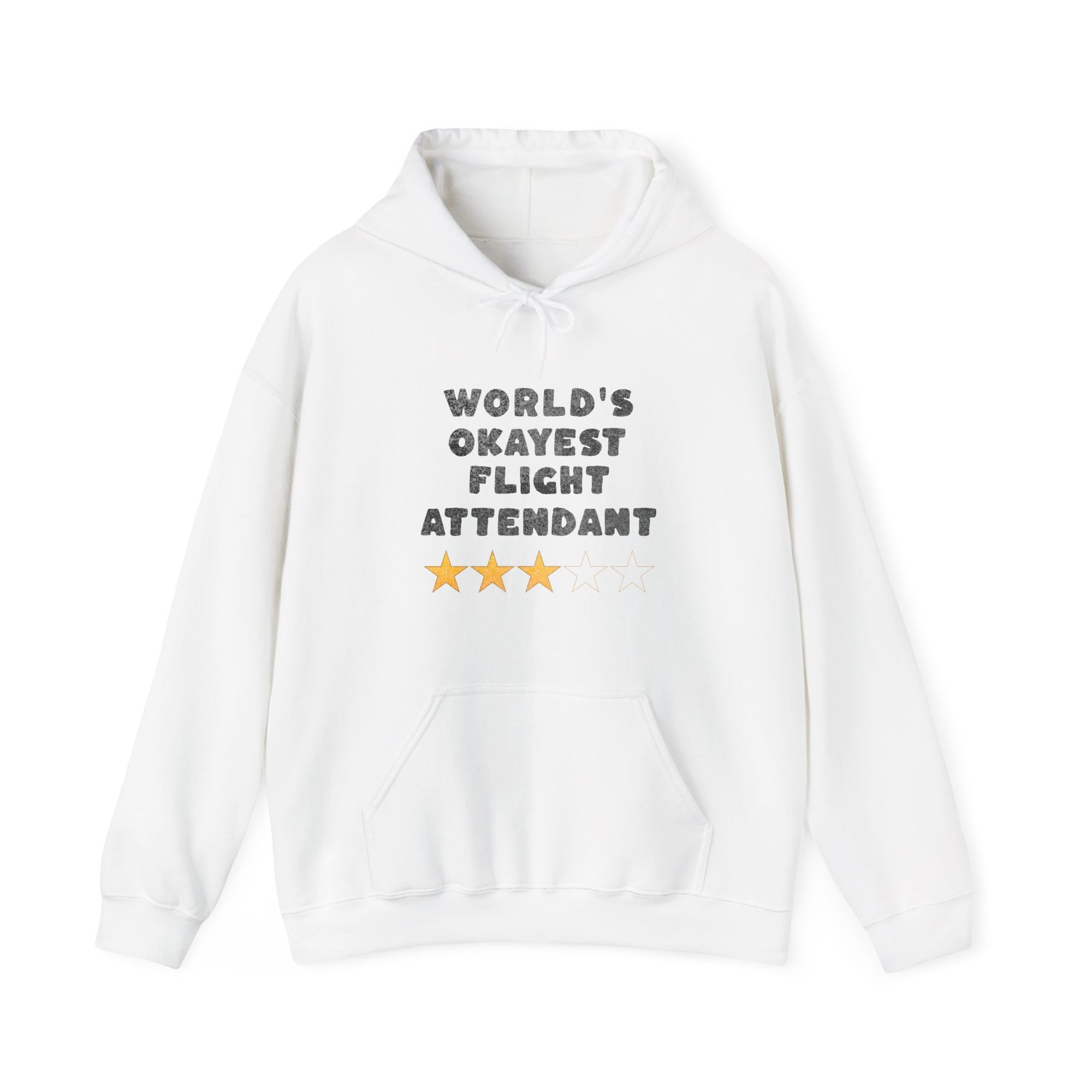 Worlds Okayest Flight Attendant  - Pullover Hoodie