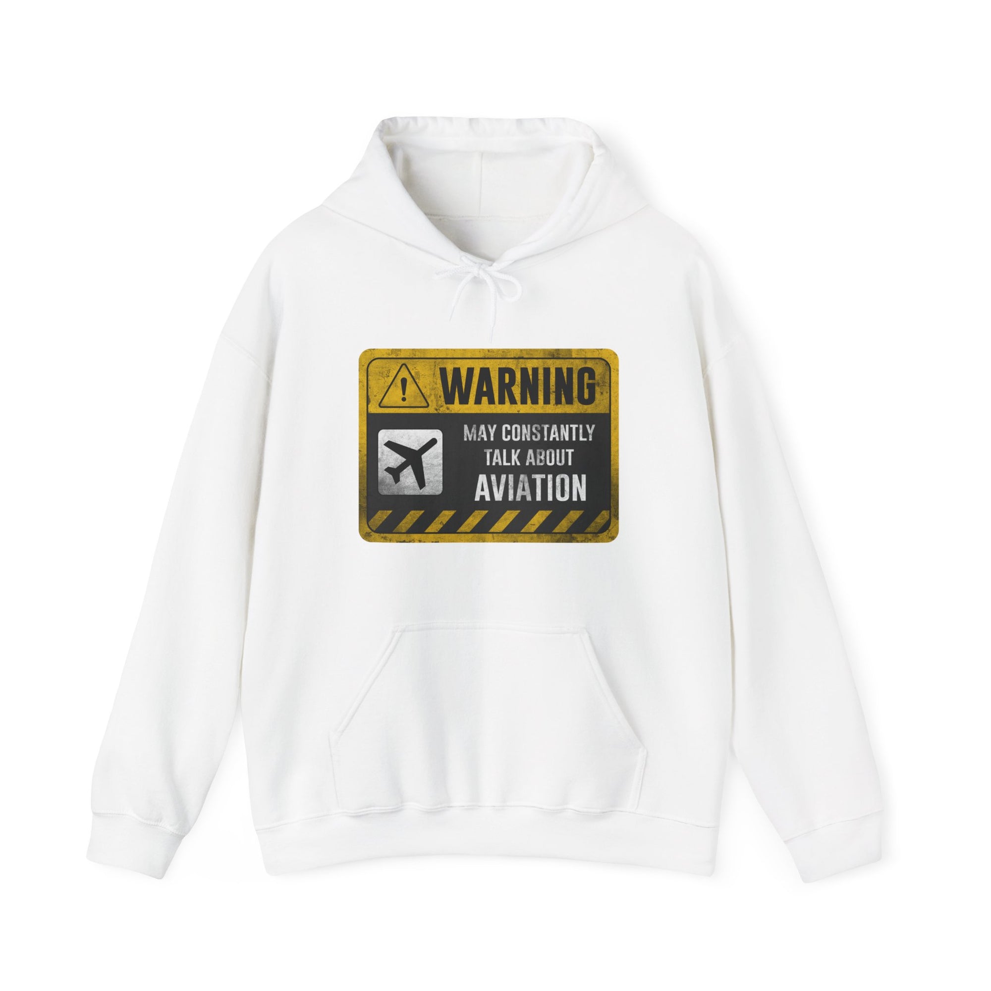 Warning May Constantly Talk About Aviation  - Pullover Hoodie