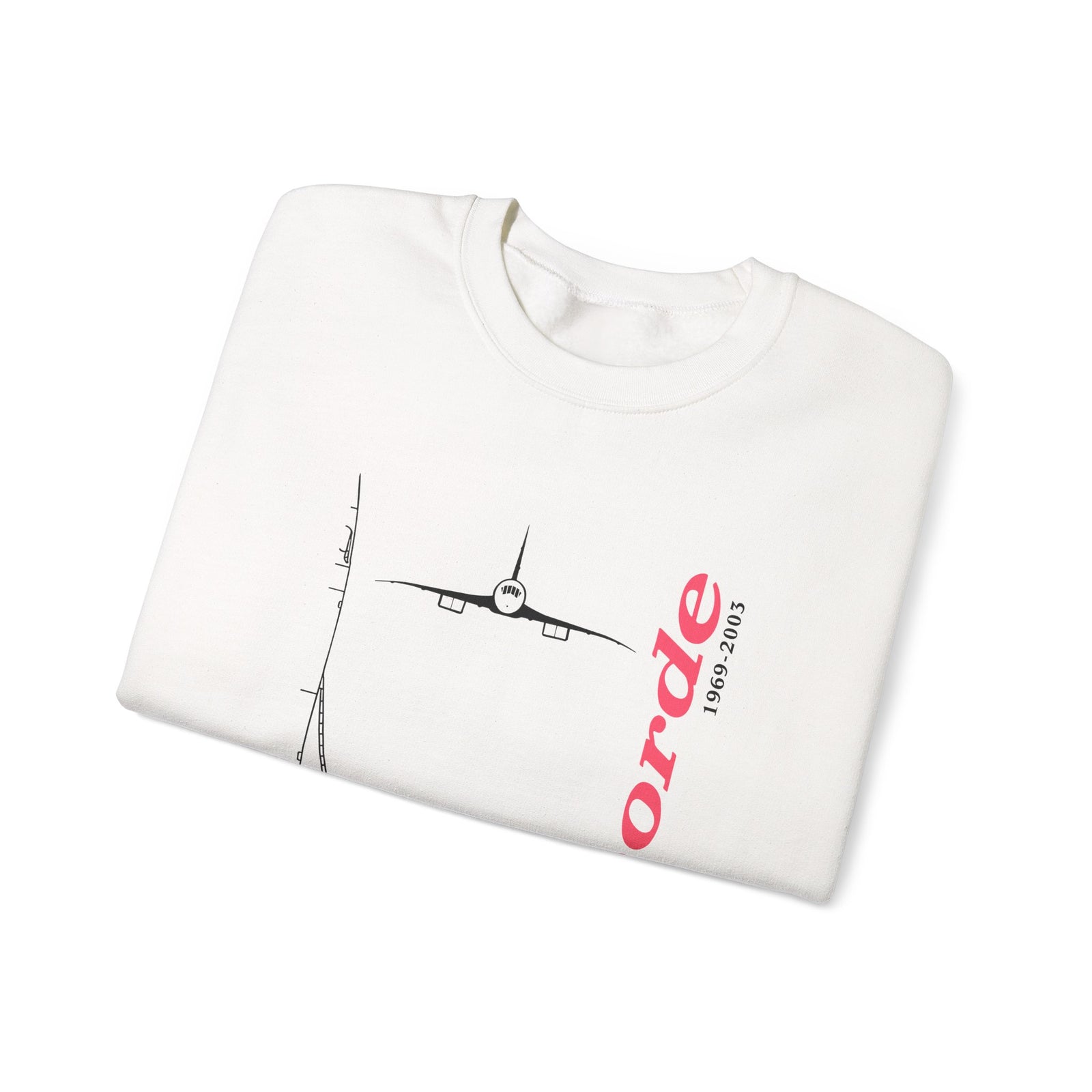 Concorde 1969- 2003 Crewneck Sweatshirt - Travel Inspiring Cozy Apparel