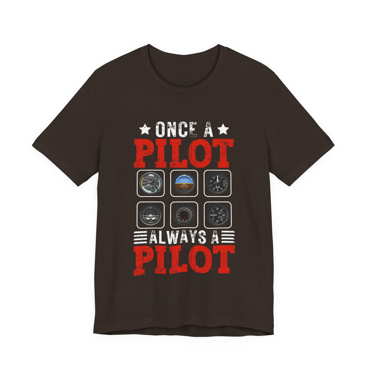 Once A Pilot Always A Pilot - Unisex Jersey Tee