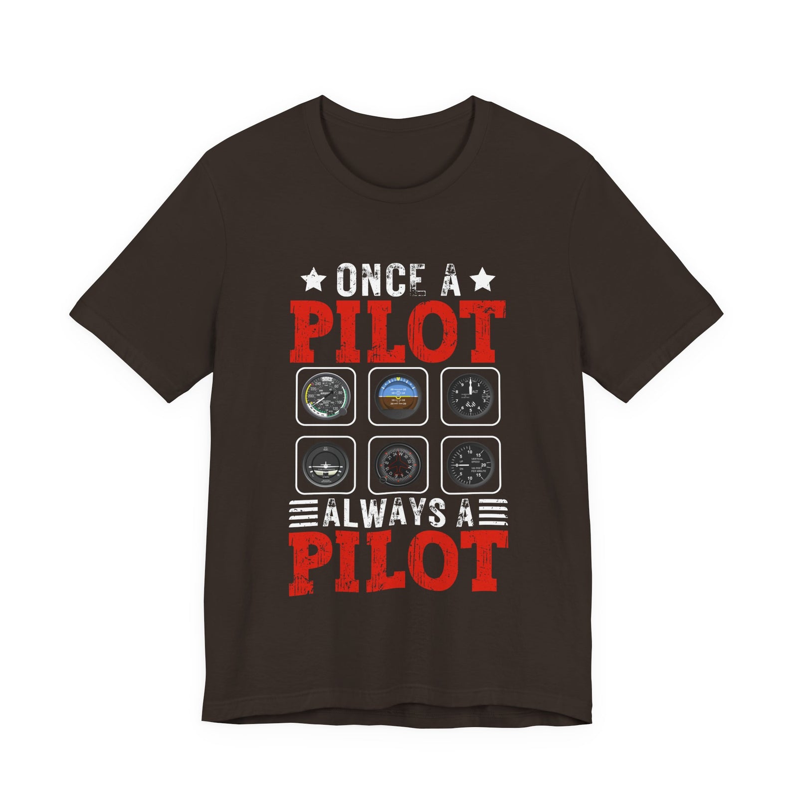 Once A Pilot Always A Pilot - Unisex Jersey Tee