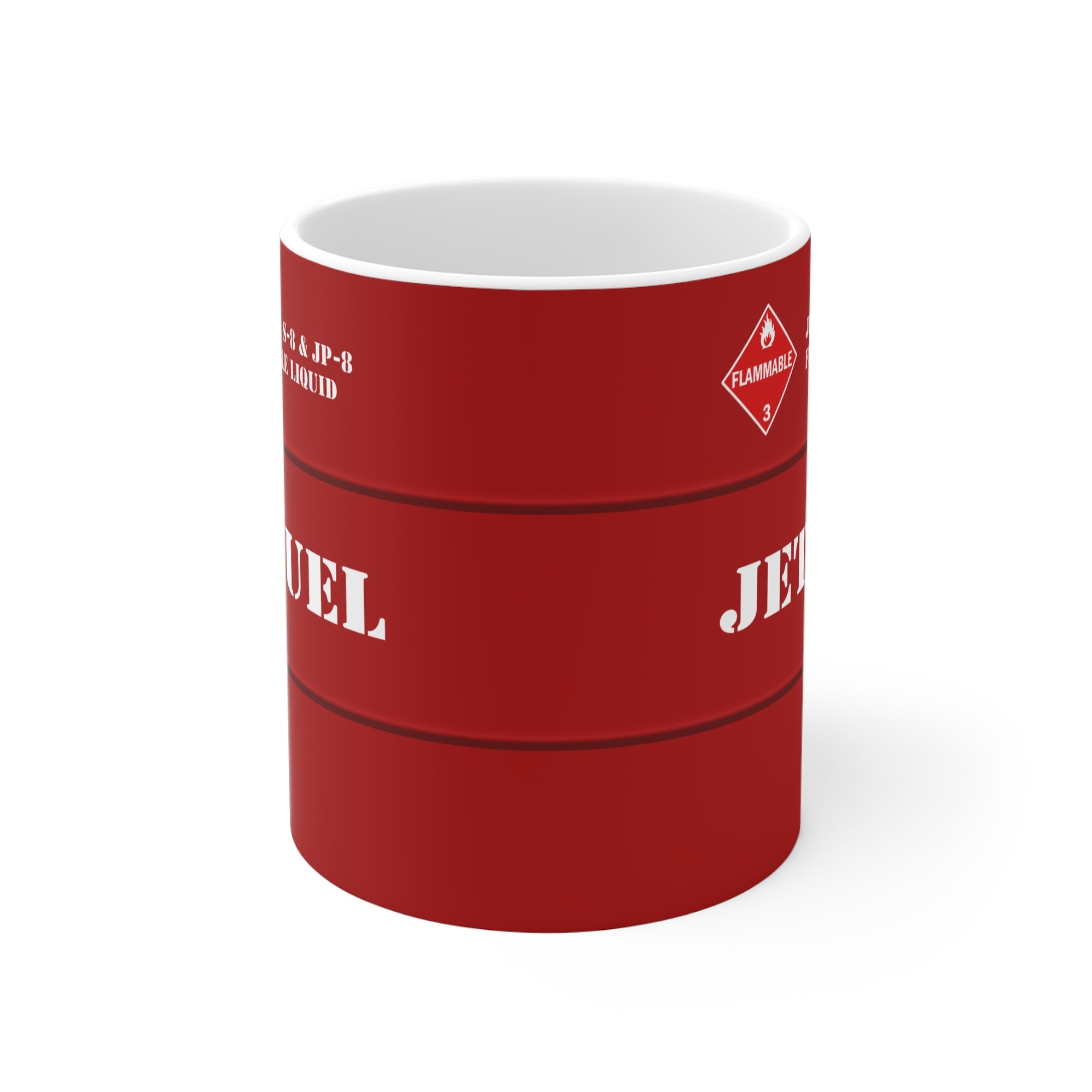 Jet Fuel  - 11oz Ceramic Coffee Cup for Aviation Enthusiasts