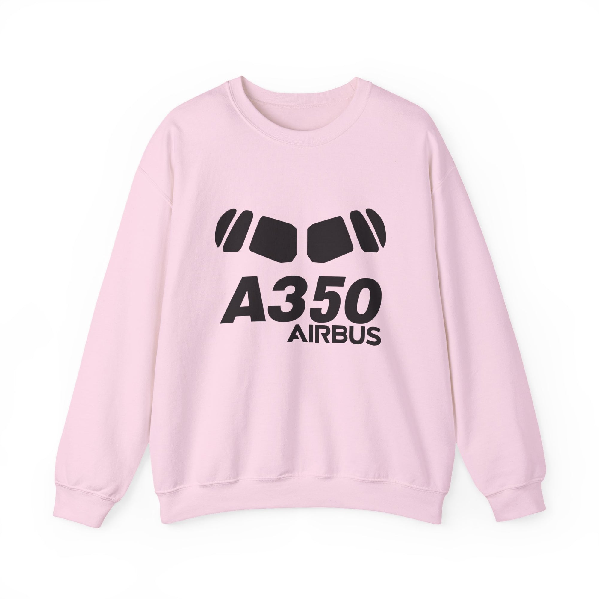 Airbus A350 Windshield Crewneck Sweatshirt - Travel Inspiring Cozy Apparel
