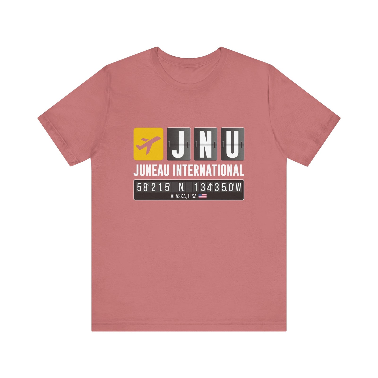 JNU Juneau International Airport - Unisex Jersey Tee