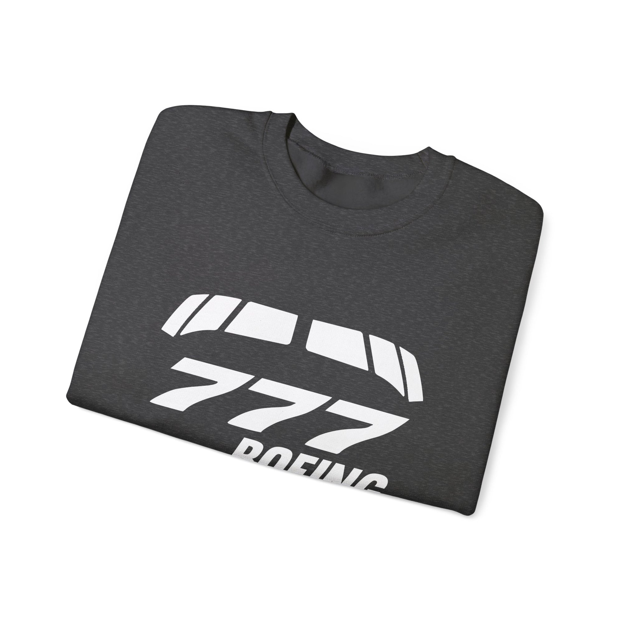 Boeing 777 Windshield Crewneck Sweatshirt - Travel Inspiring Cozy Apparel