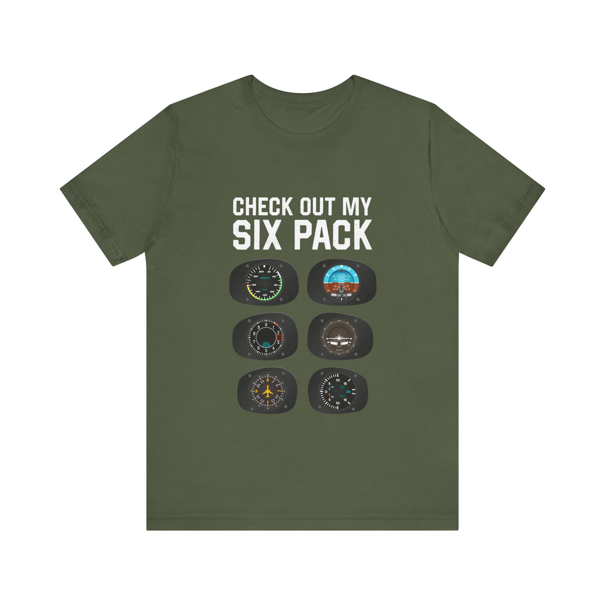 Check Out My Six Pack   - Unisex Jersey Tee