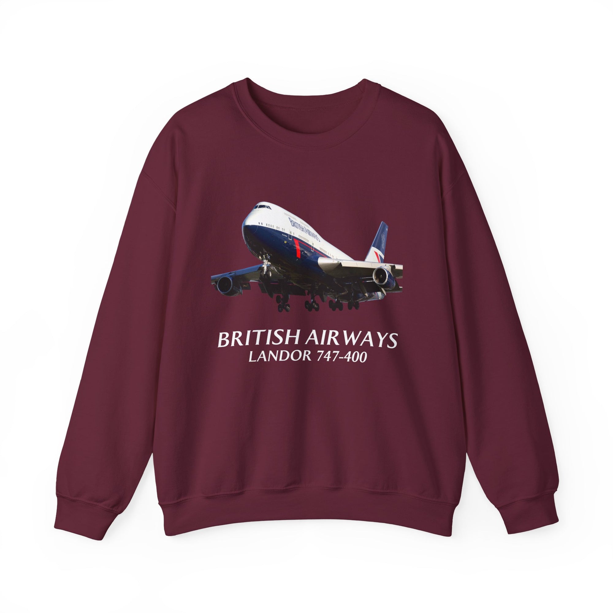 British Airways Landor 747-400  -  Crewneck Sweatshirt