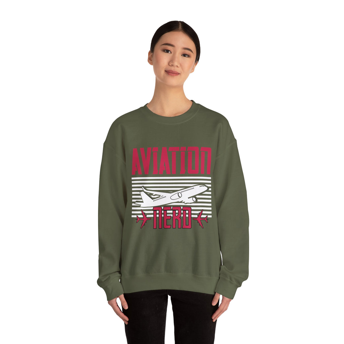 Aviation Nerd -  Unisex Crewneck Sweatshirt