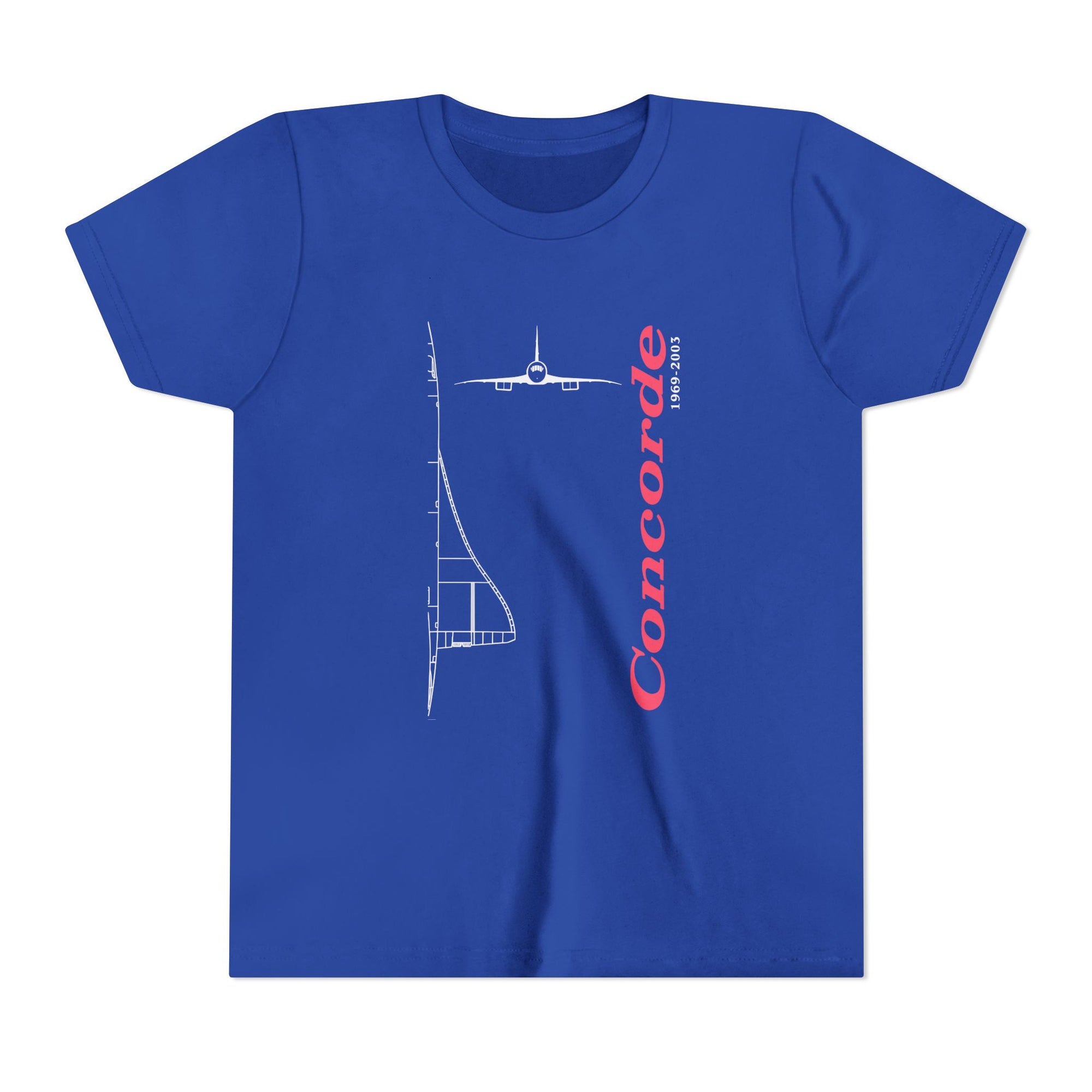 Concorde 1969 to 2003 - Unisex Youth Short Sleeve Tee
