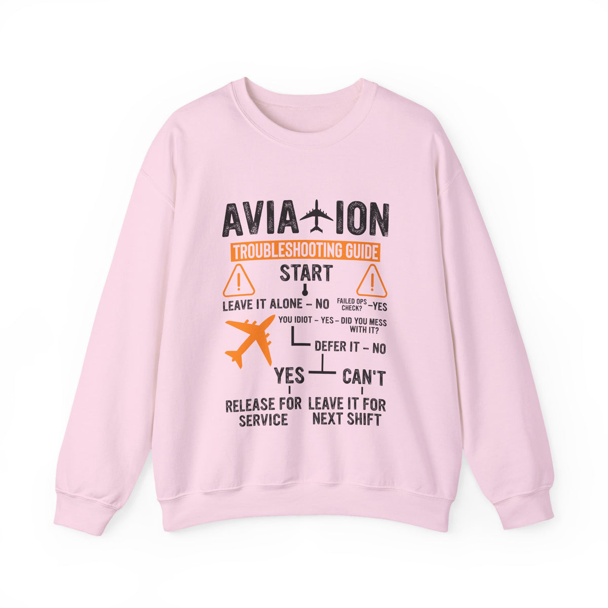 Aviation Troubleshooting Guide  -  Crewneck Sweatshirt