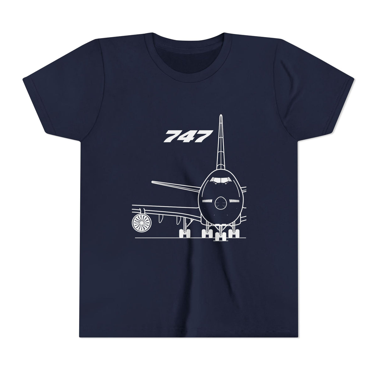 747   - Unisex Youth Short Sleeve Tee
