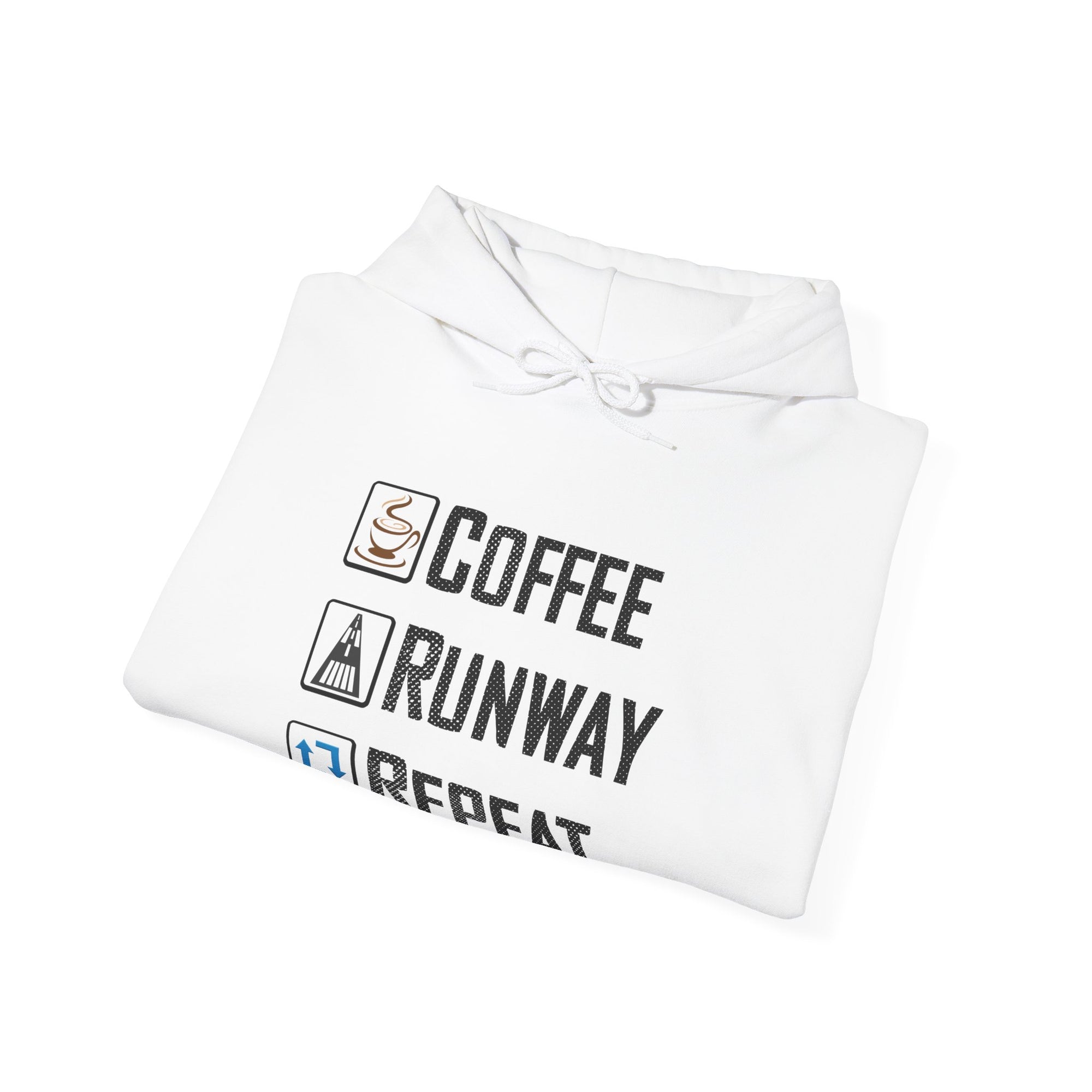 Coffee Runway Repeat - Pullover Hoodie