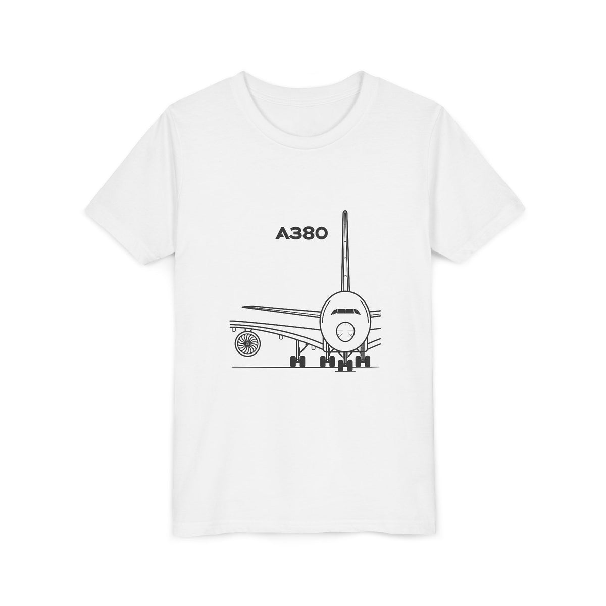 A380  - Unisex Youth Short Sleeve Tee