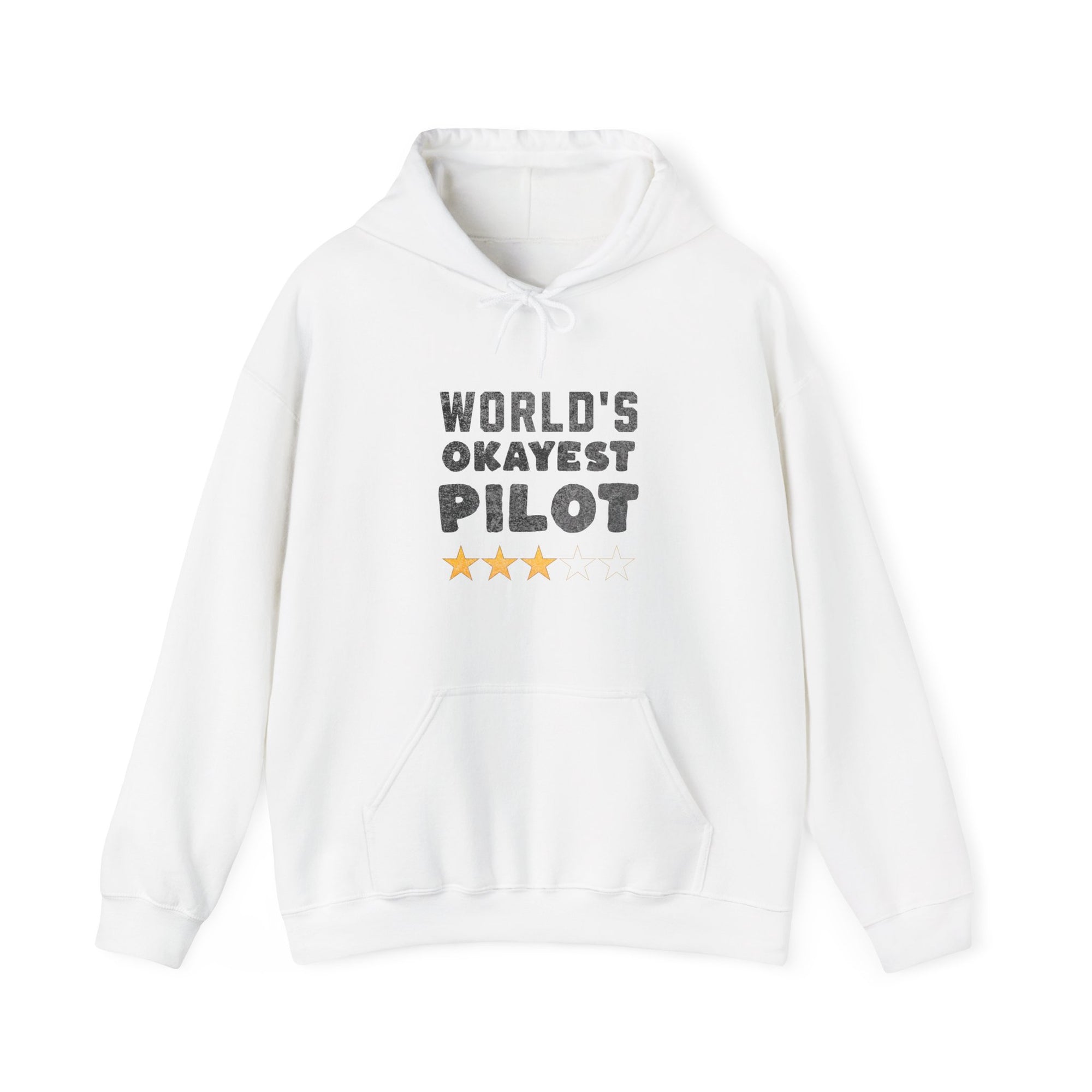 Worlds Okayest Pilot  - Pullover Hoodie