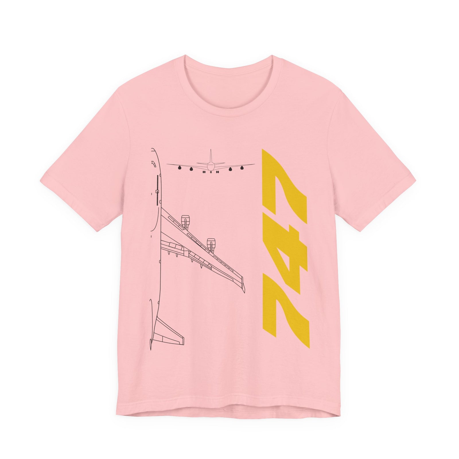 Boeing 747 Unisex Jersey Tee - Perfect for Aviation Enthusiasts