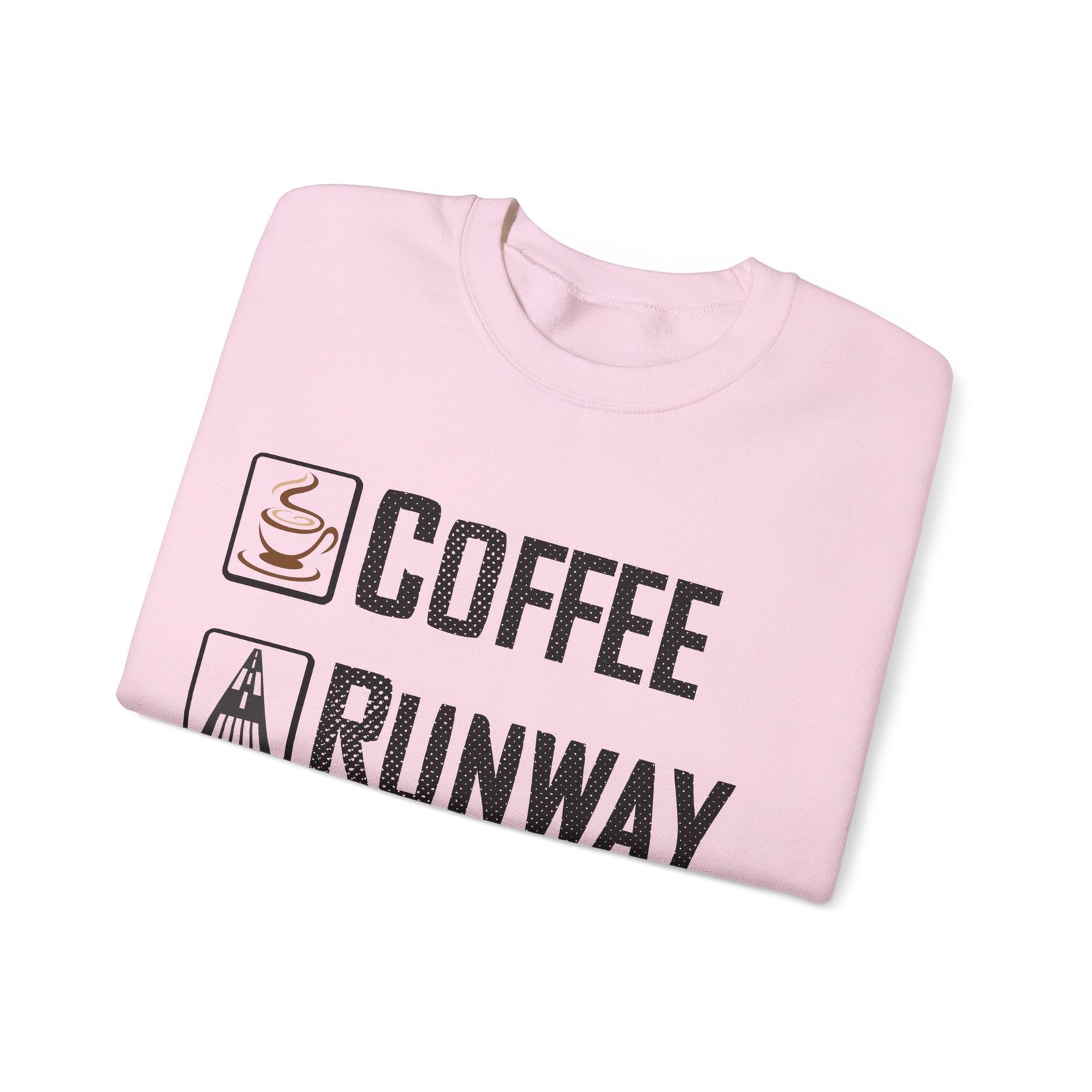 Coffee Runway Repeat   -  Crewneck Sweatshirt