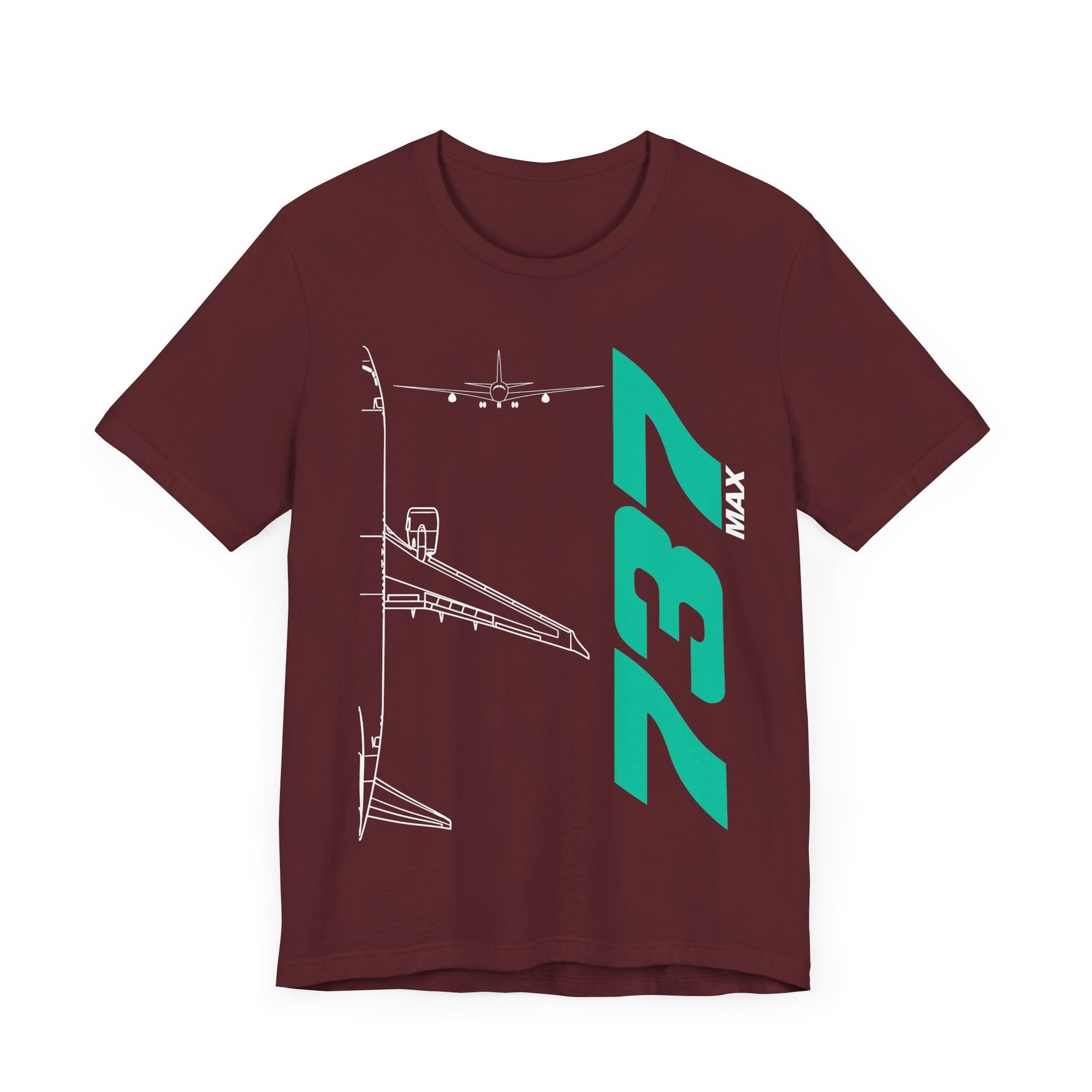 Boeing 737 Max  Unisex Jersey Tee - Perfect for Aviation Enthusiasts