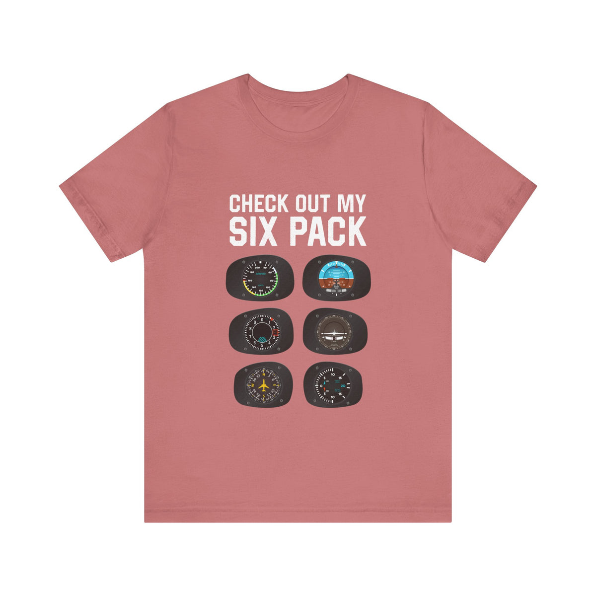 Check Out My Six Pack   - Unisex Jersey Tee