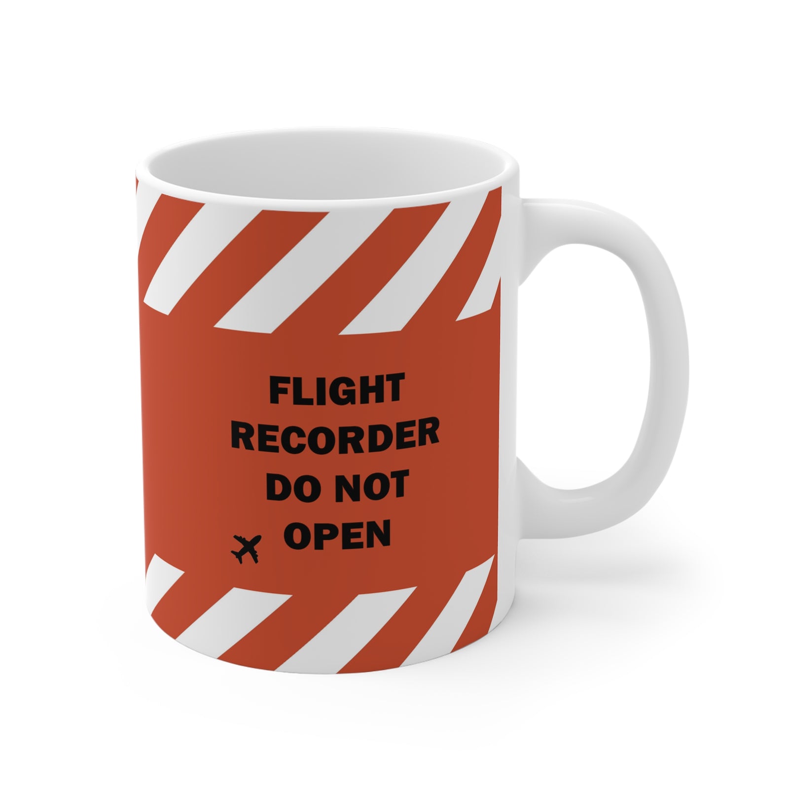Flight Recorder   - 11oz Ceramic Coffee Cup for Aviation Enthusiasts